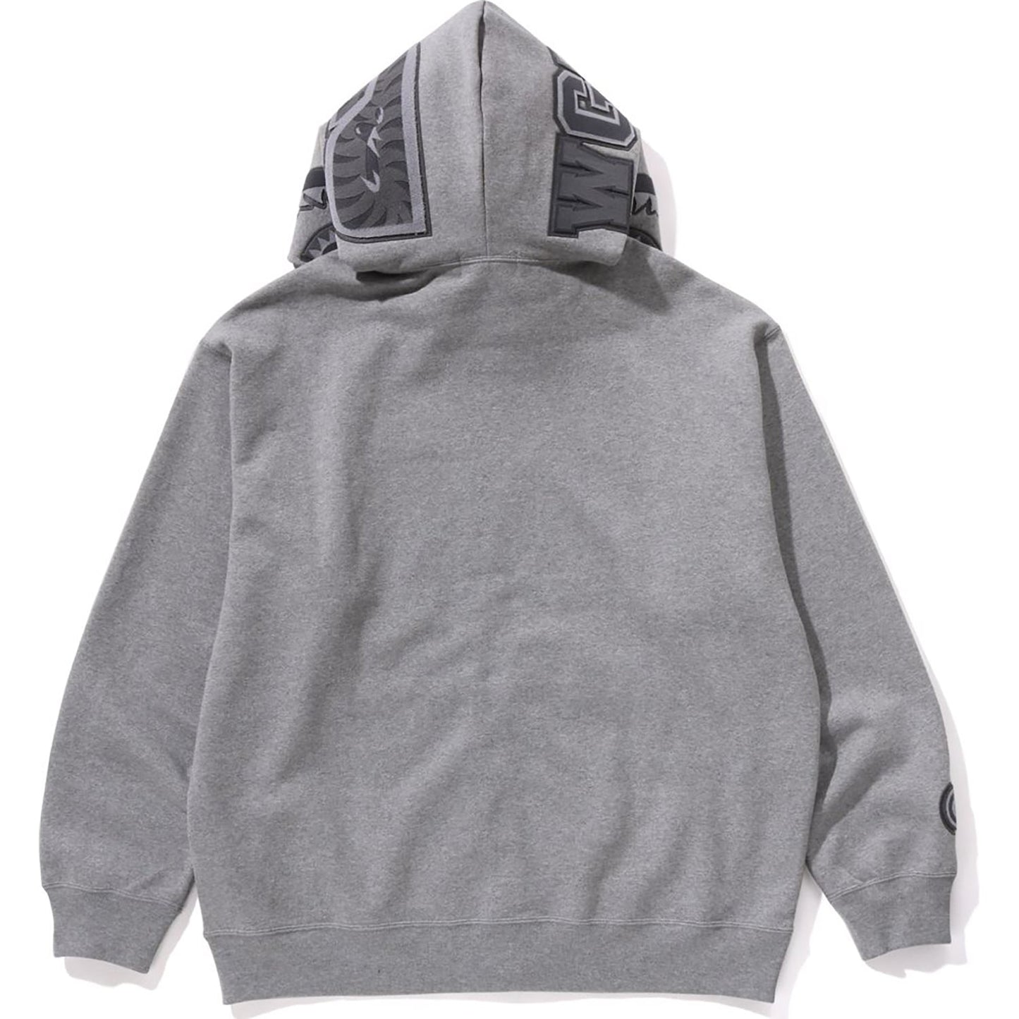 APE HEAD ONE POINT SHARK ZIP HOODIE MENS