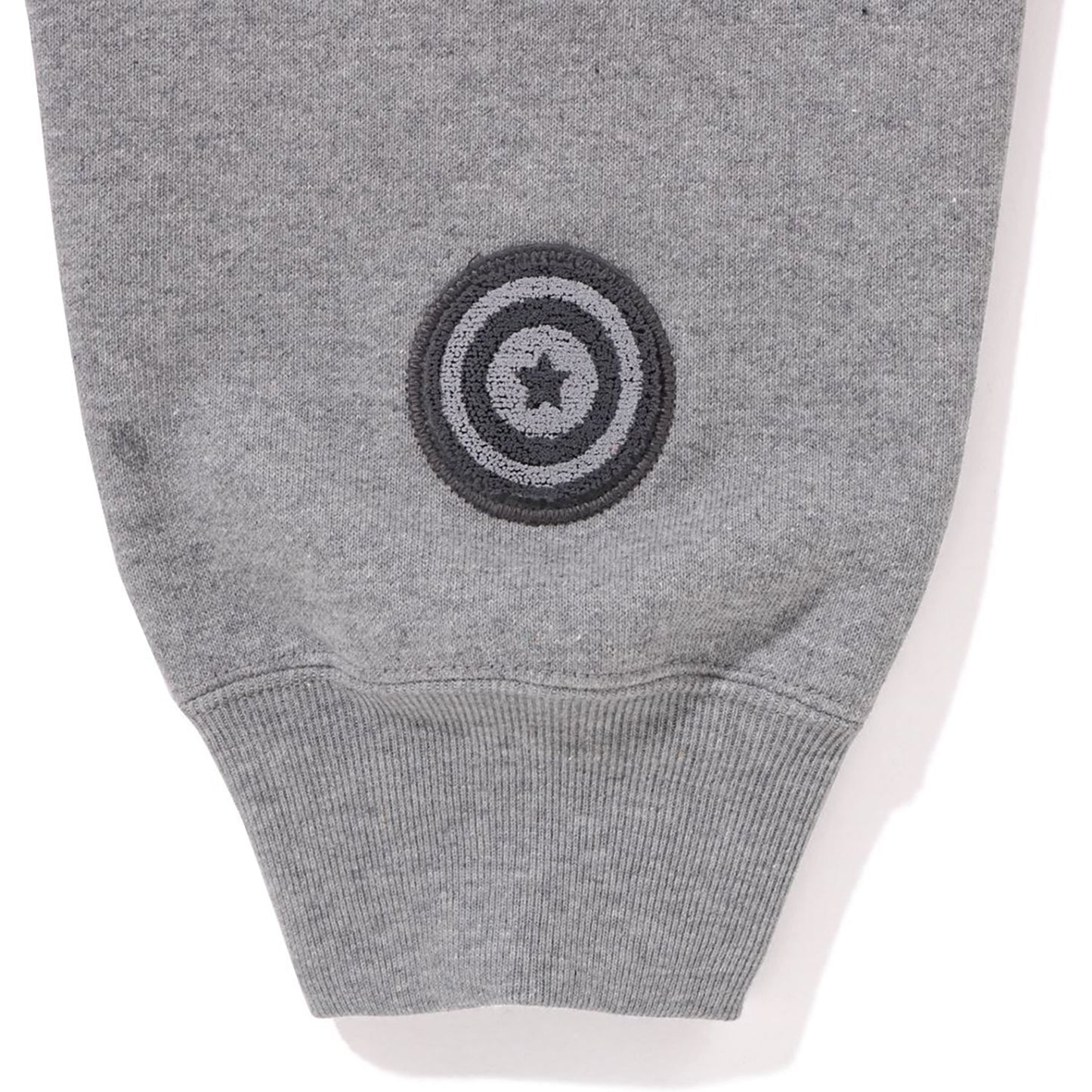 APE HEAD ONE POINT SHARK ZIP HOODIE MENS