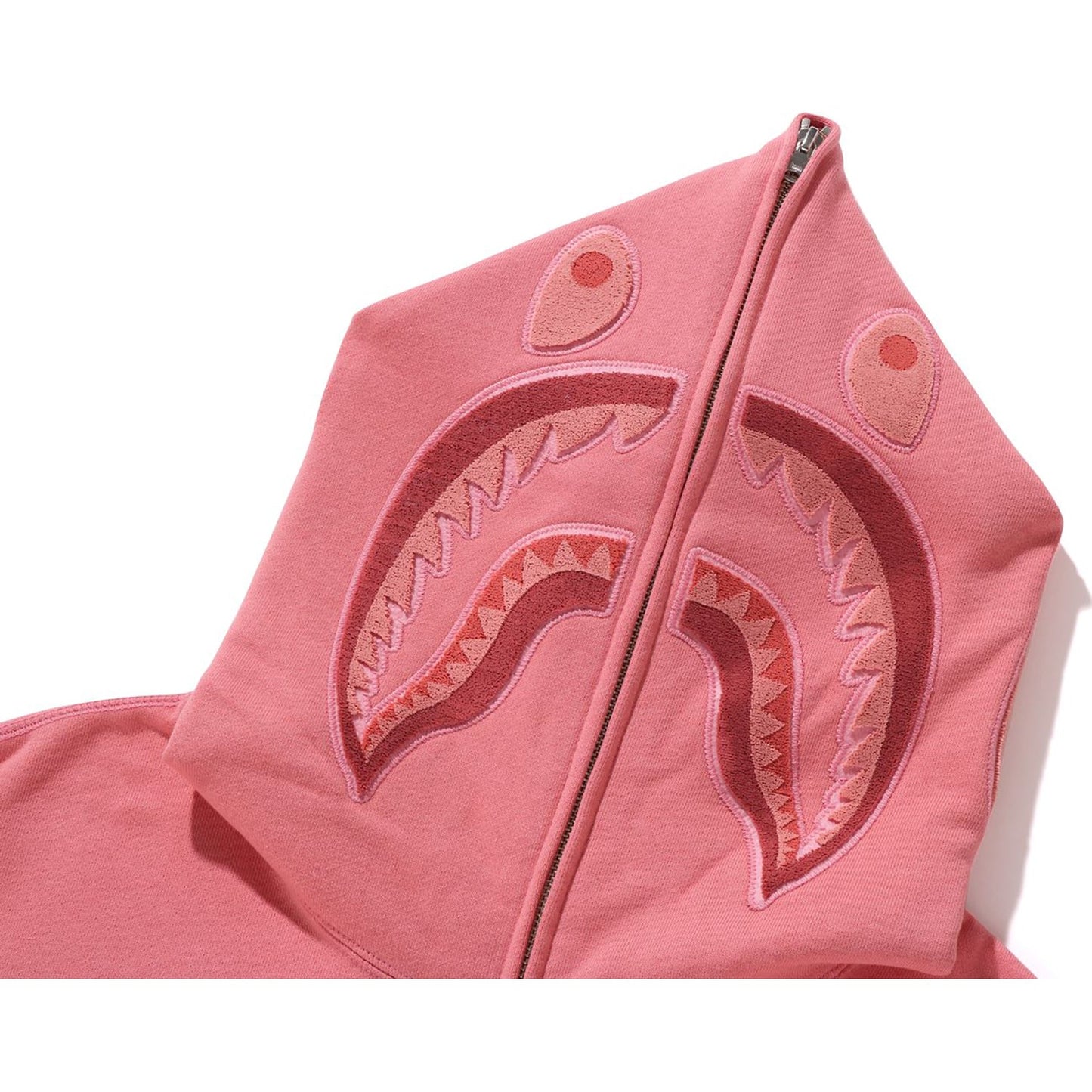 APE HEAD ONE POINT SHARK ZIP HOODIE MENS