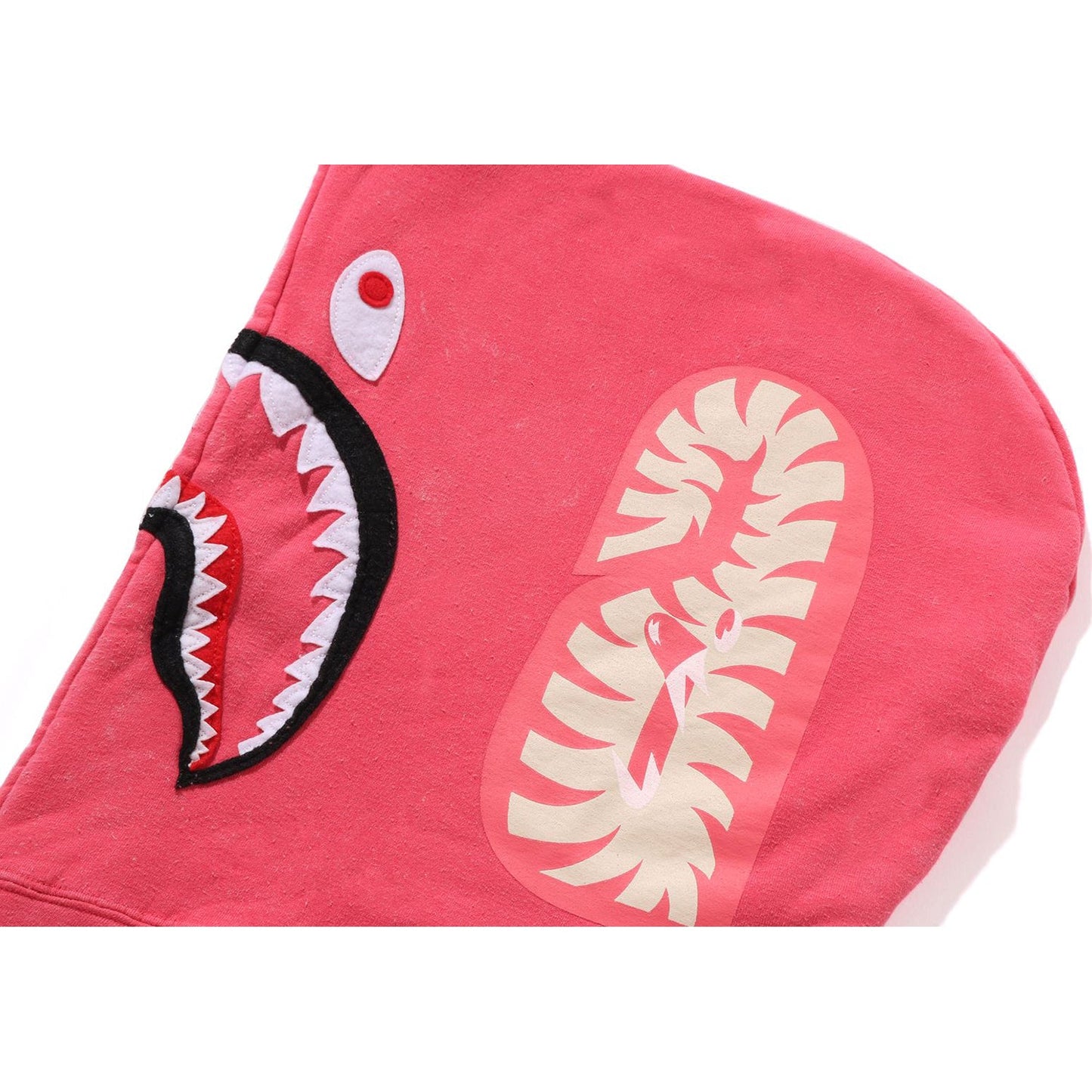 HAND DYE SHARK FULL ZIP HOODIE MENS