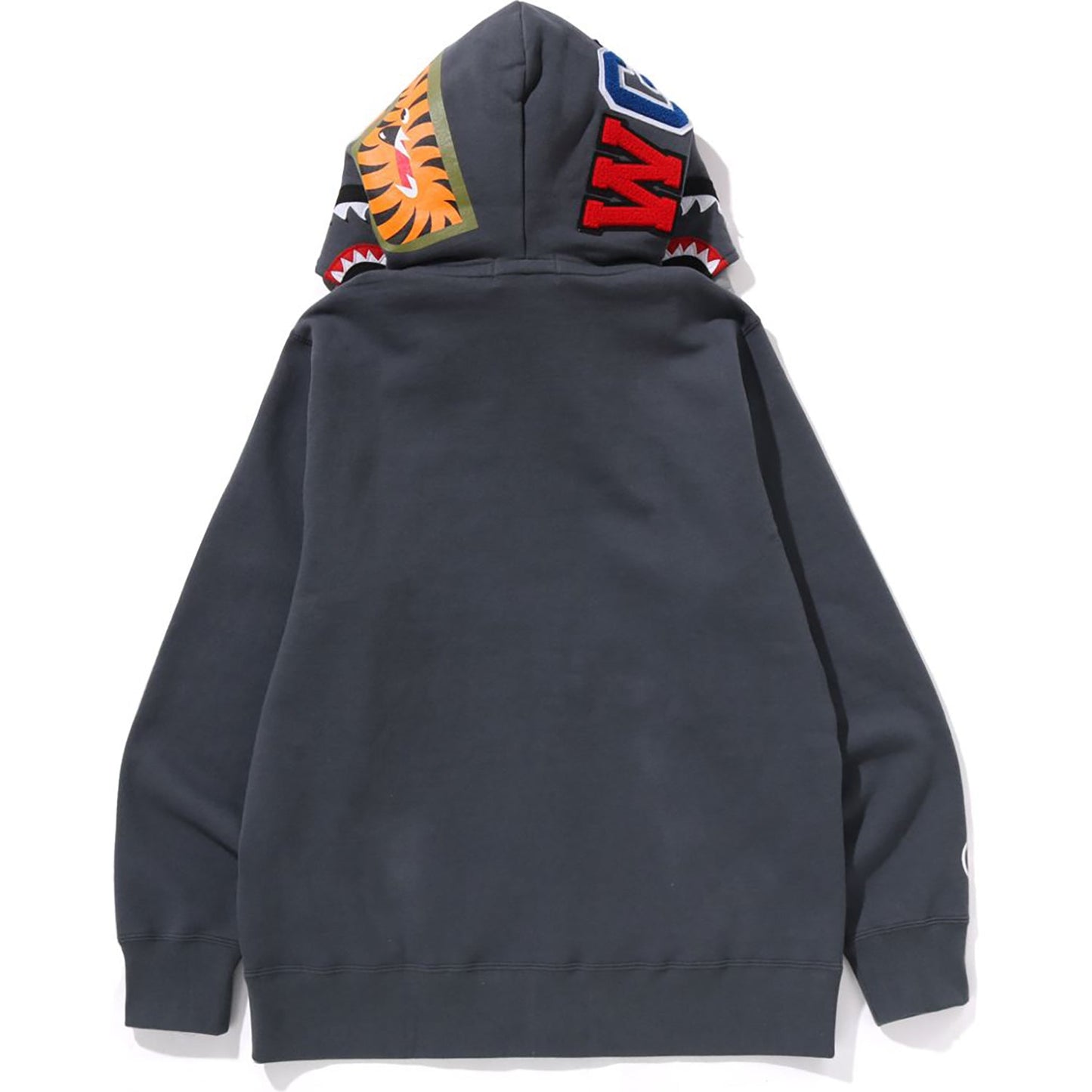 1ST CAMO SHARK FULL ZIP DOUBLE HOODIE MENS