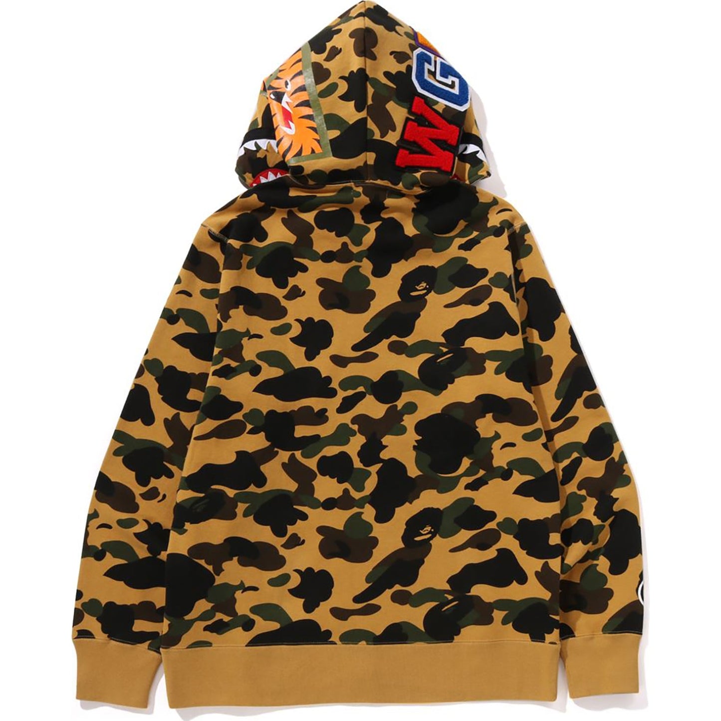 1ST CAMO SHARK FULL ZIP HOODIE MENS
