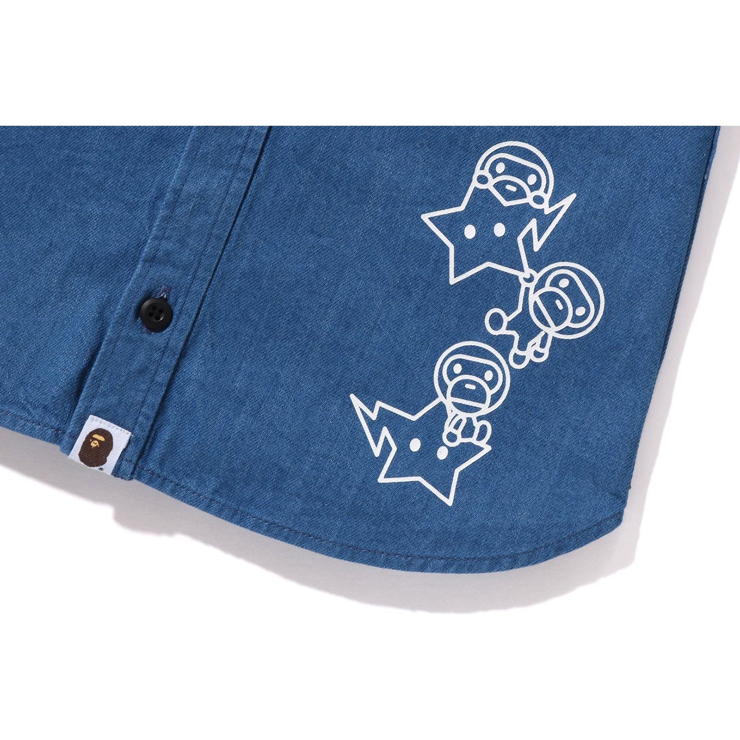 BABY MILO PATCH DENIM SHIRT KIDS