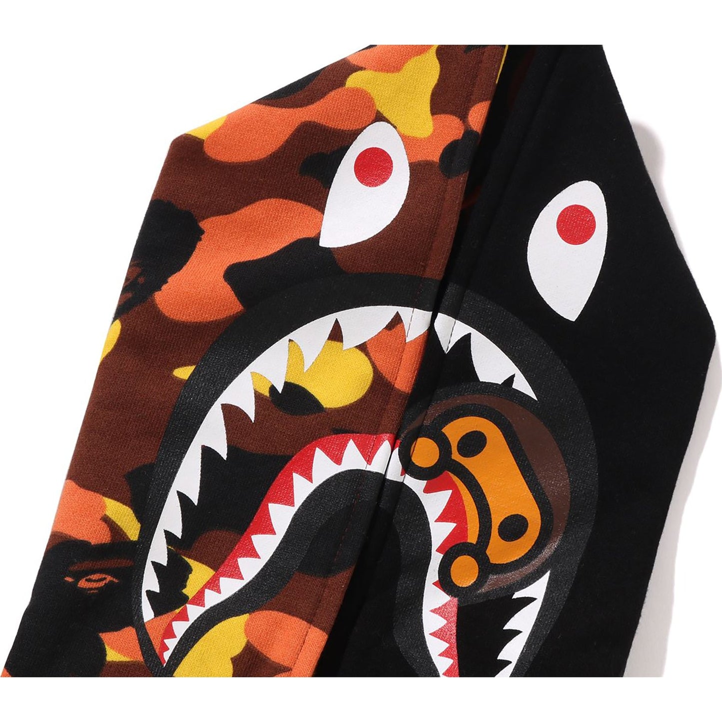 1ST CAMO MILO SHARK ZIP HOODIE KIDS