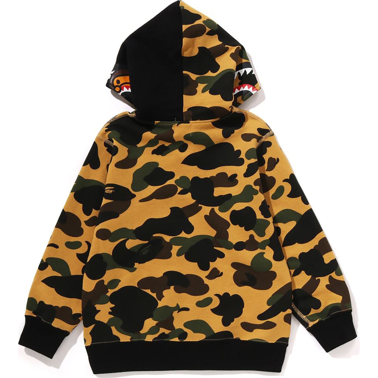 1ST CAMO MILO SHARK ZIP HOODIE KIDS