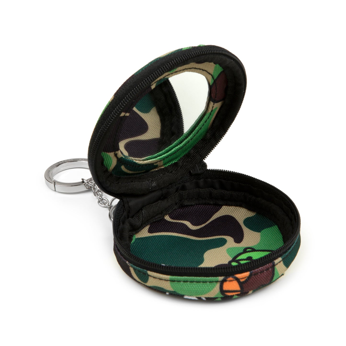 CARD HOLDER MIRROR KEYCHAIN
