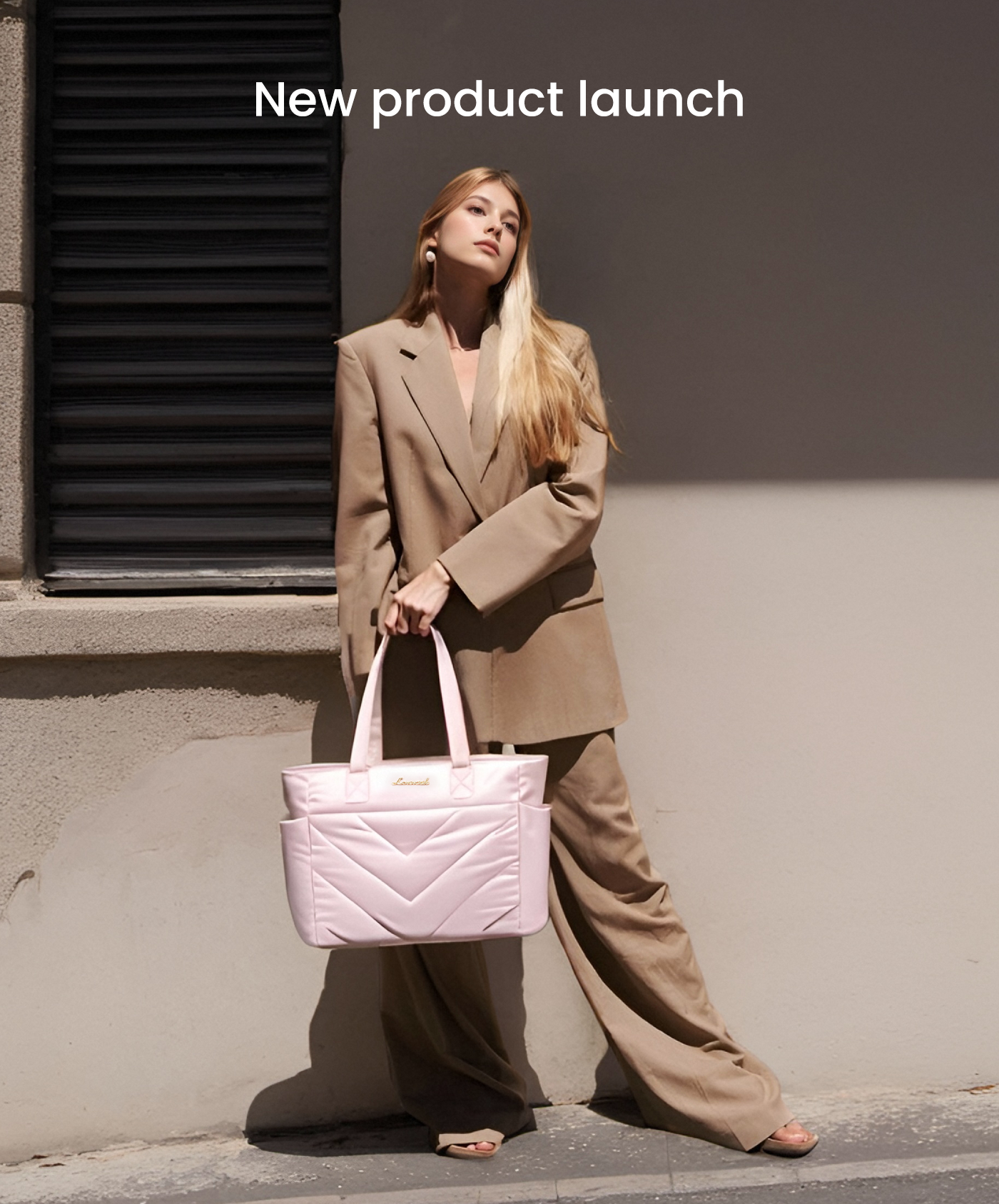 2Pcs Lightweight Puffy Tote Bag, 15.6” 17.3