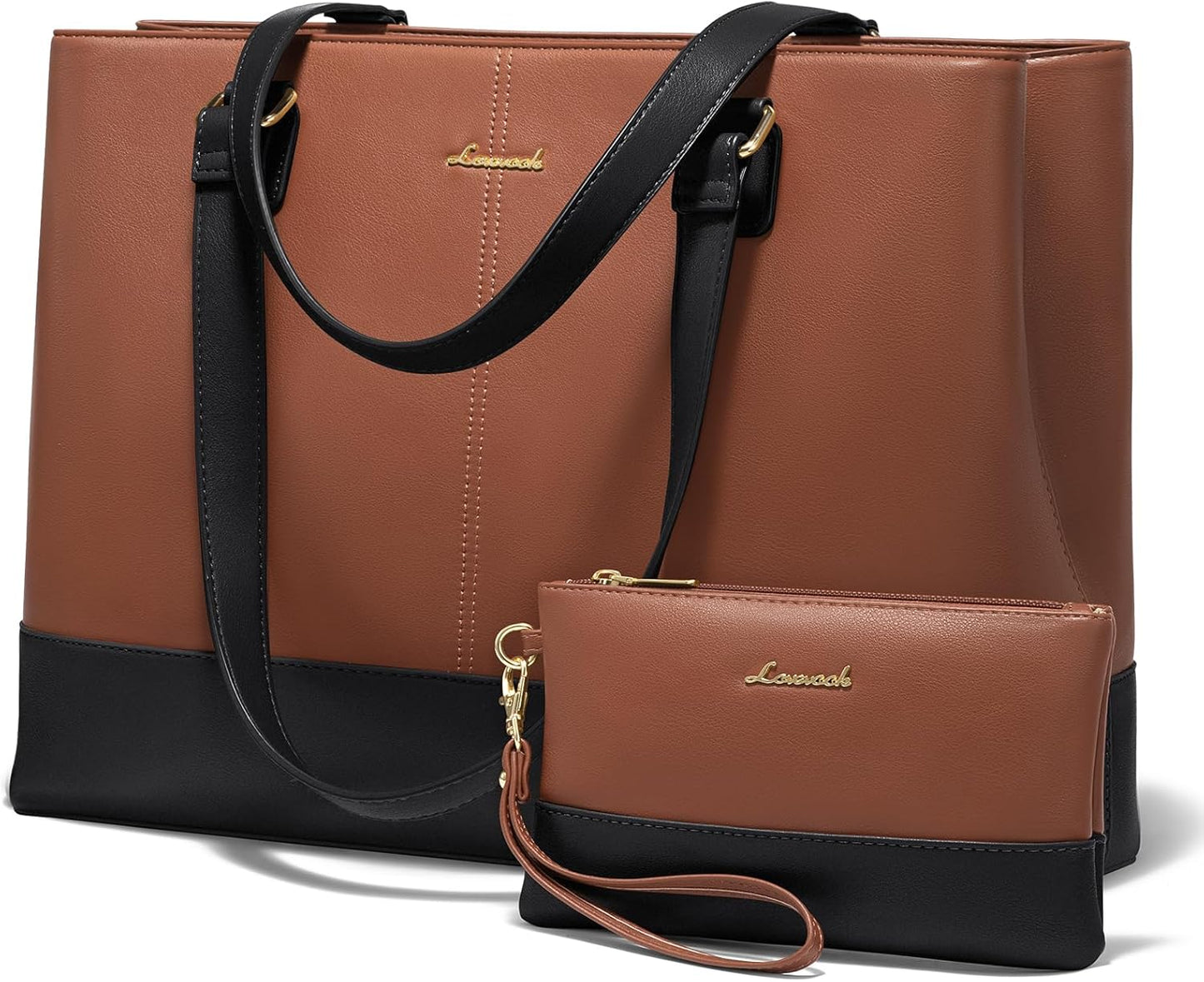 2Pcs Laptop Tote Bag, 15.6