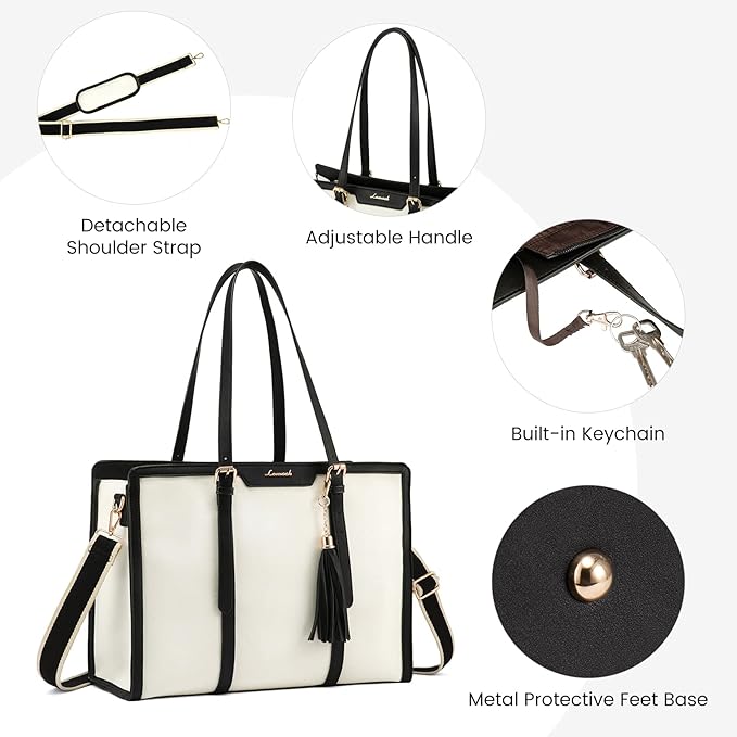 2Pcs Enamored Laptop Bag, 15.6 17.3“--Personalization