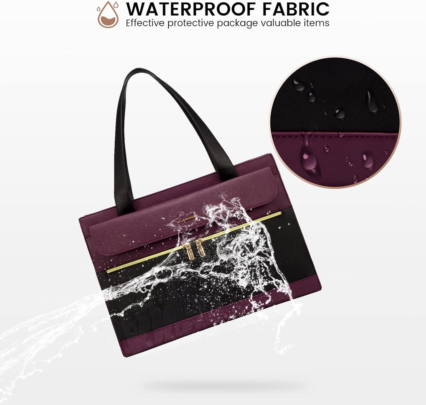 2Pcs Aphrodite Tote Bag, 15.6