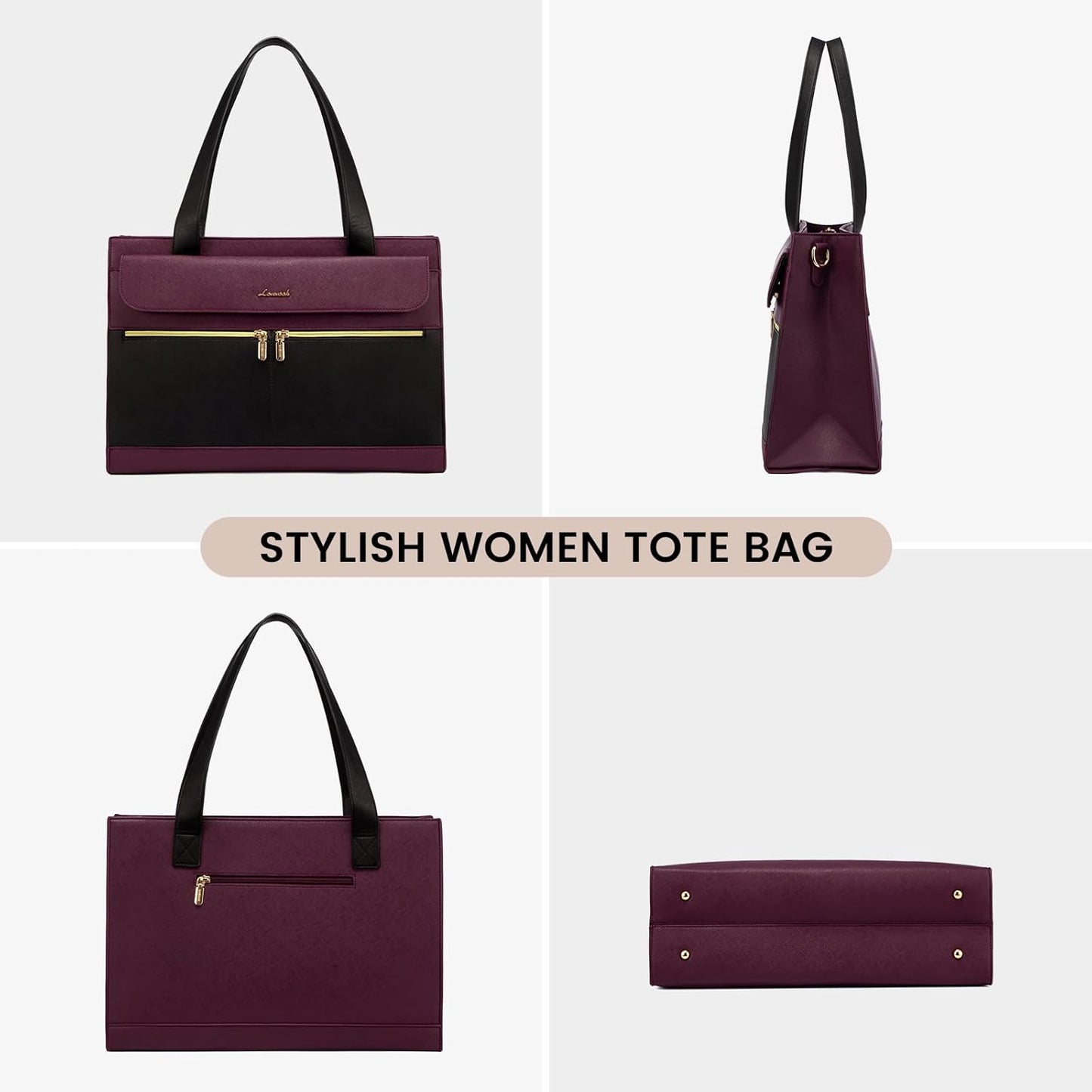 2Pcs Aphrodite Tote Bag, 15.6