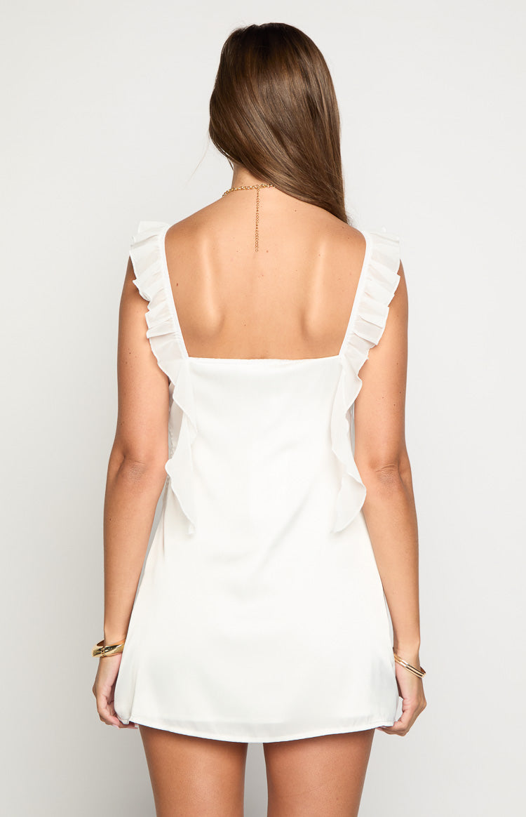 Joyce White Mini Dress
