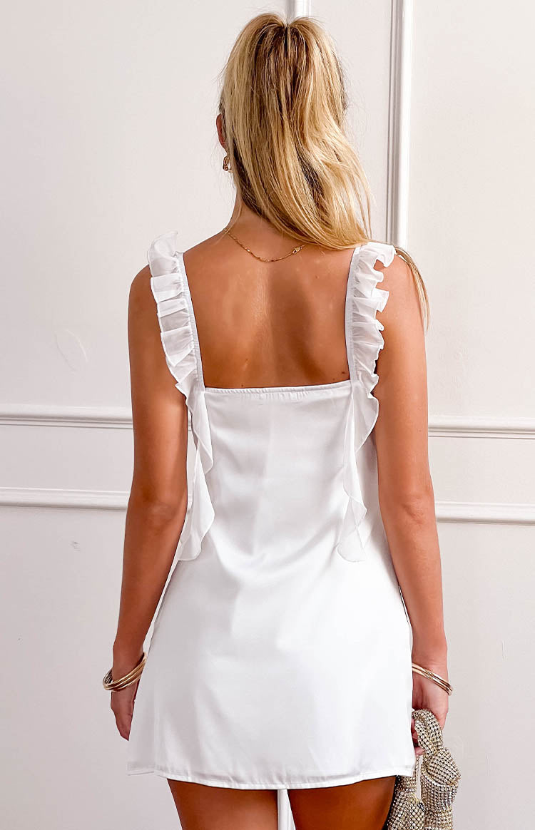 Joyce White Mini Dress