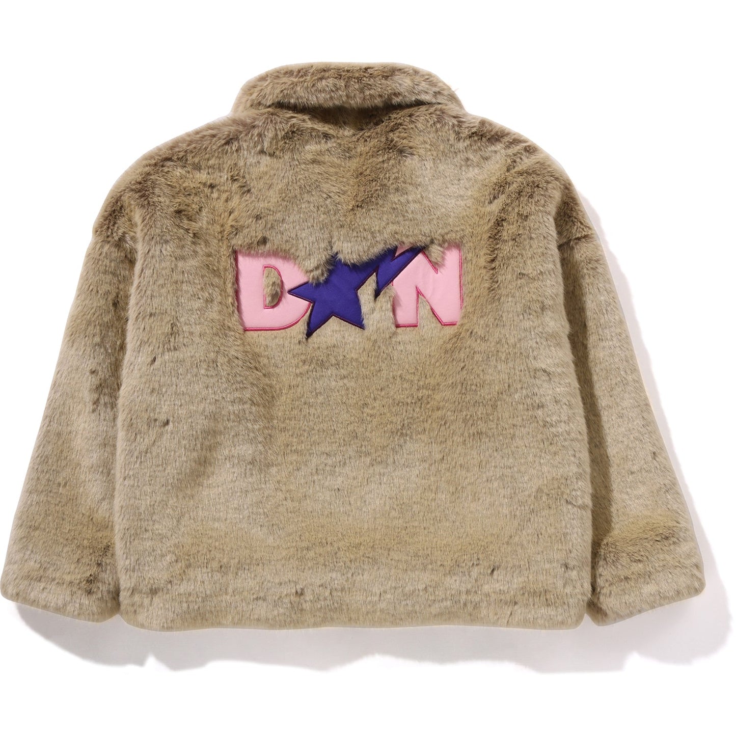 BAPE X DON TOLIVER FAUX FUR JACKET