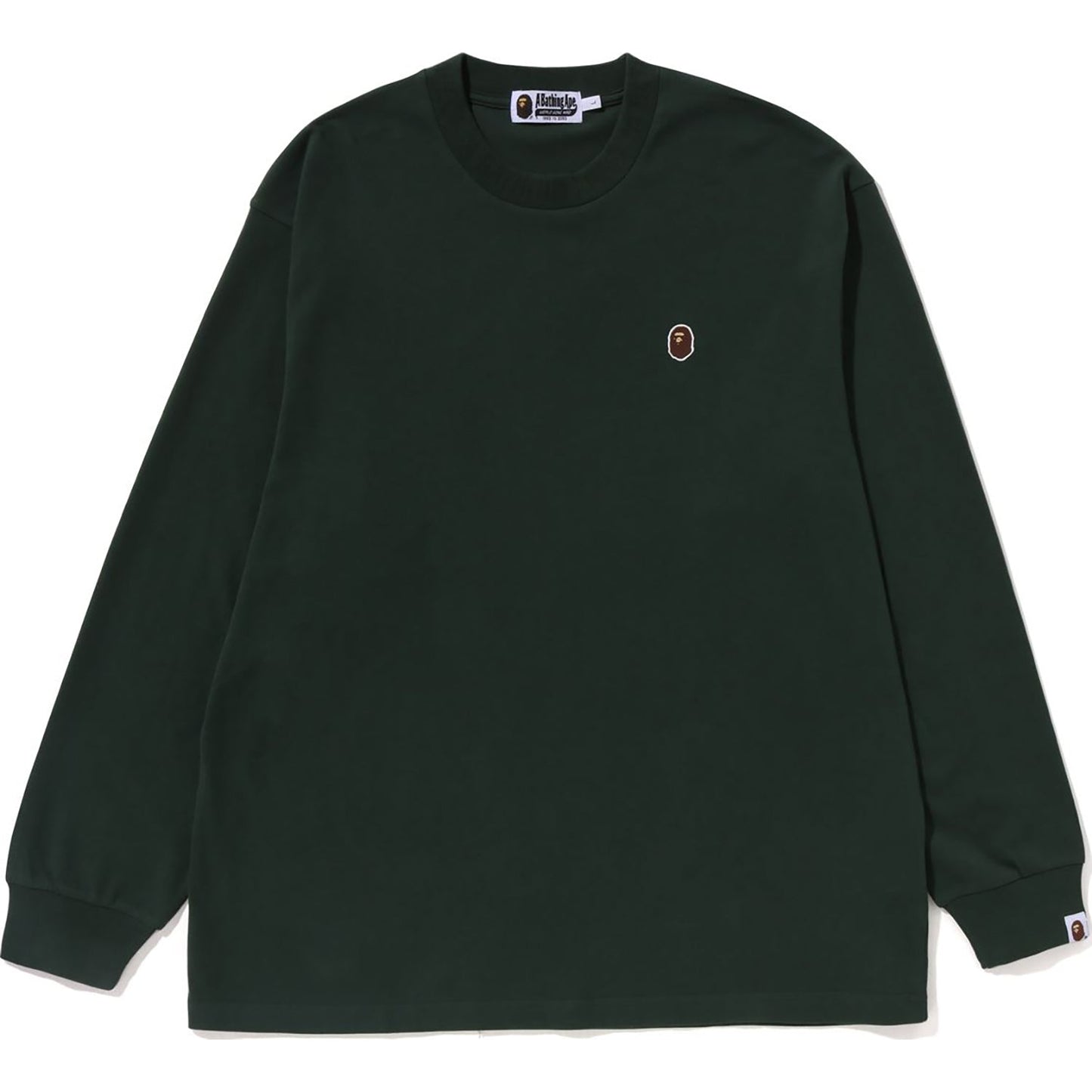 APE HEAD ONE POINT L/S TEE MENS