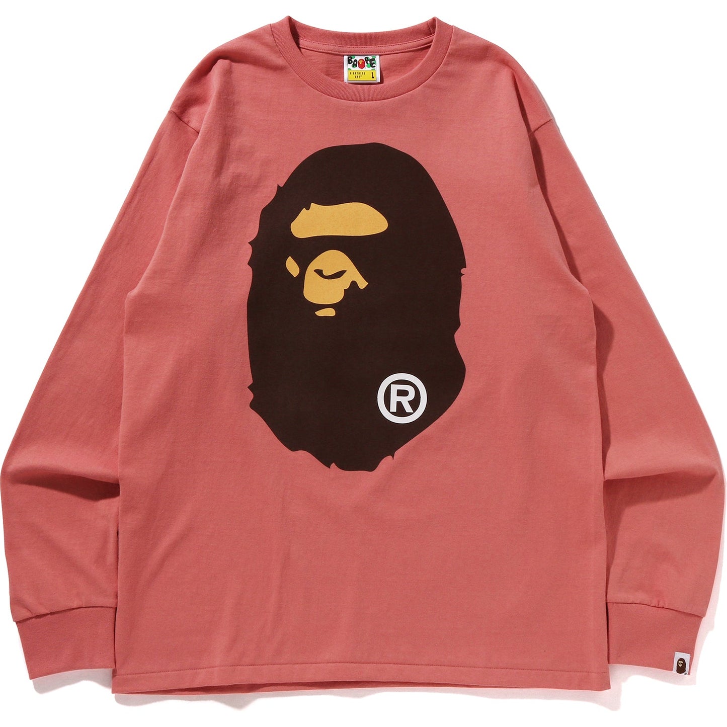 BIG APE HEAD L/S TEE MENS