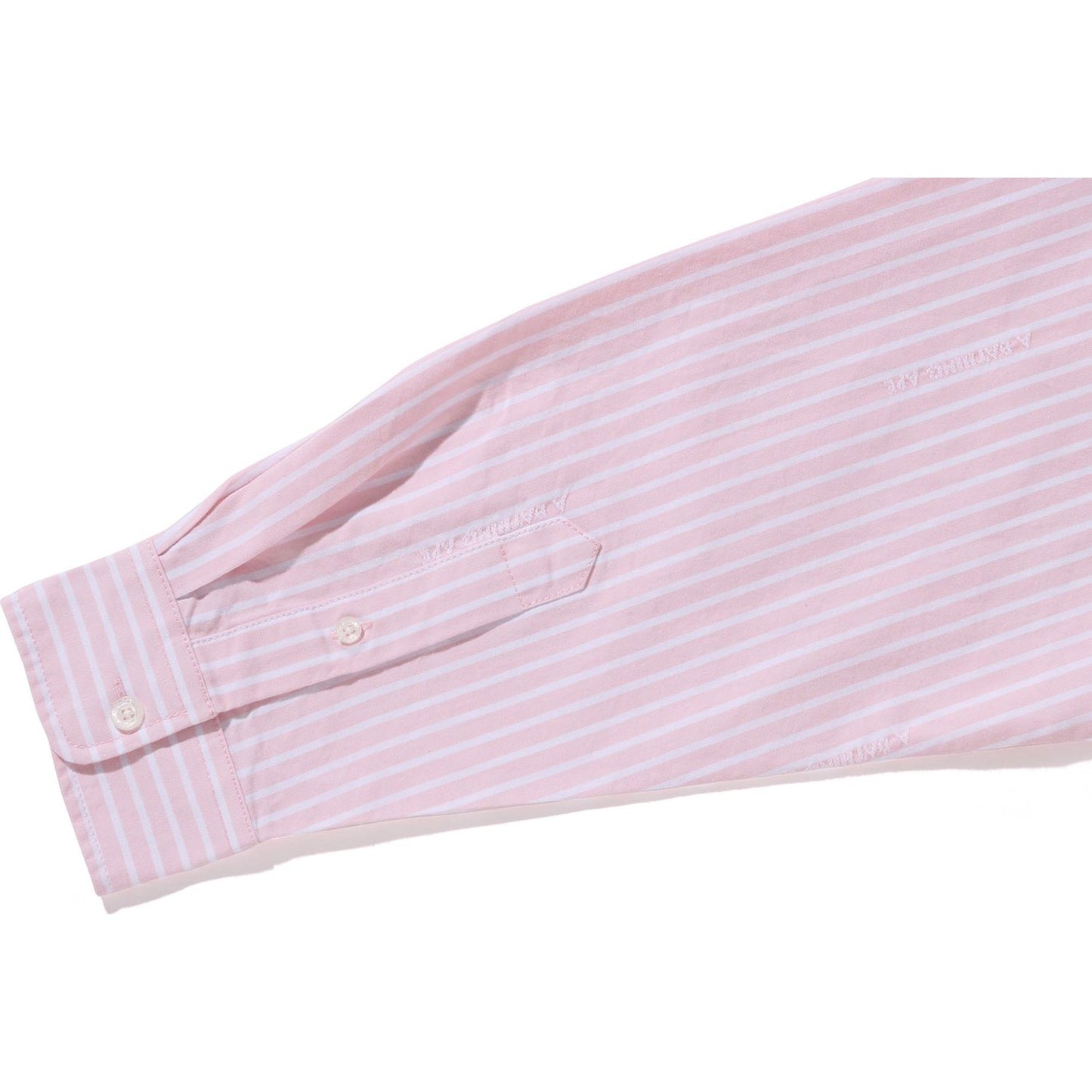 APE HEAD ONE POINT LOGO STRIPES SHIRT MENS