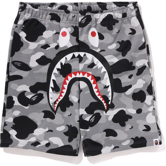 1ST CAMO SHARK REGULAR FIT SWEAT SHORTS MENS