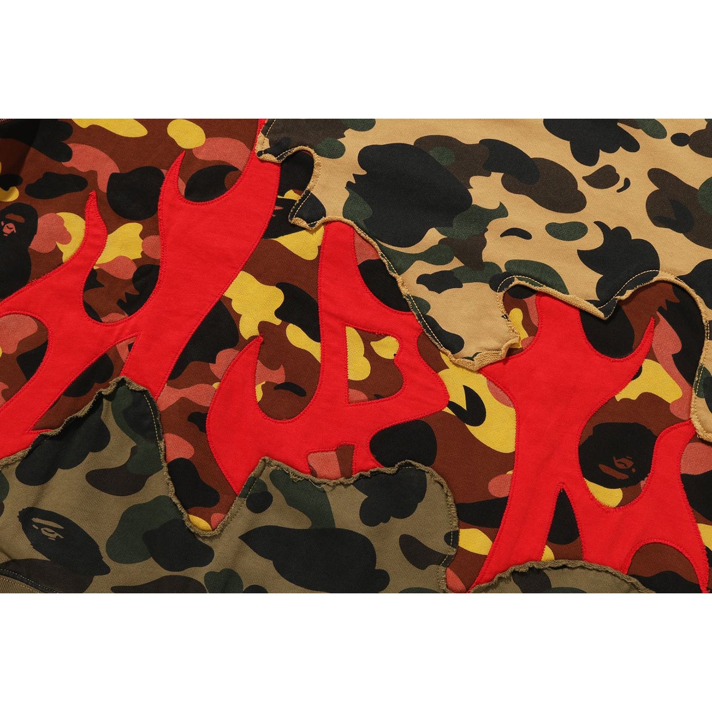 1ST CAMO UPCYCLED RELAXED FIT CREWNECK SWEATSHIRT MENS
