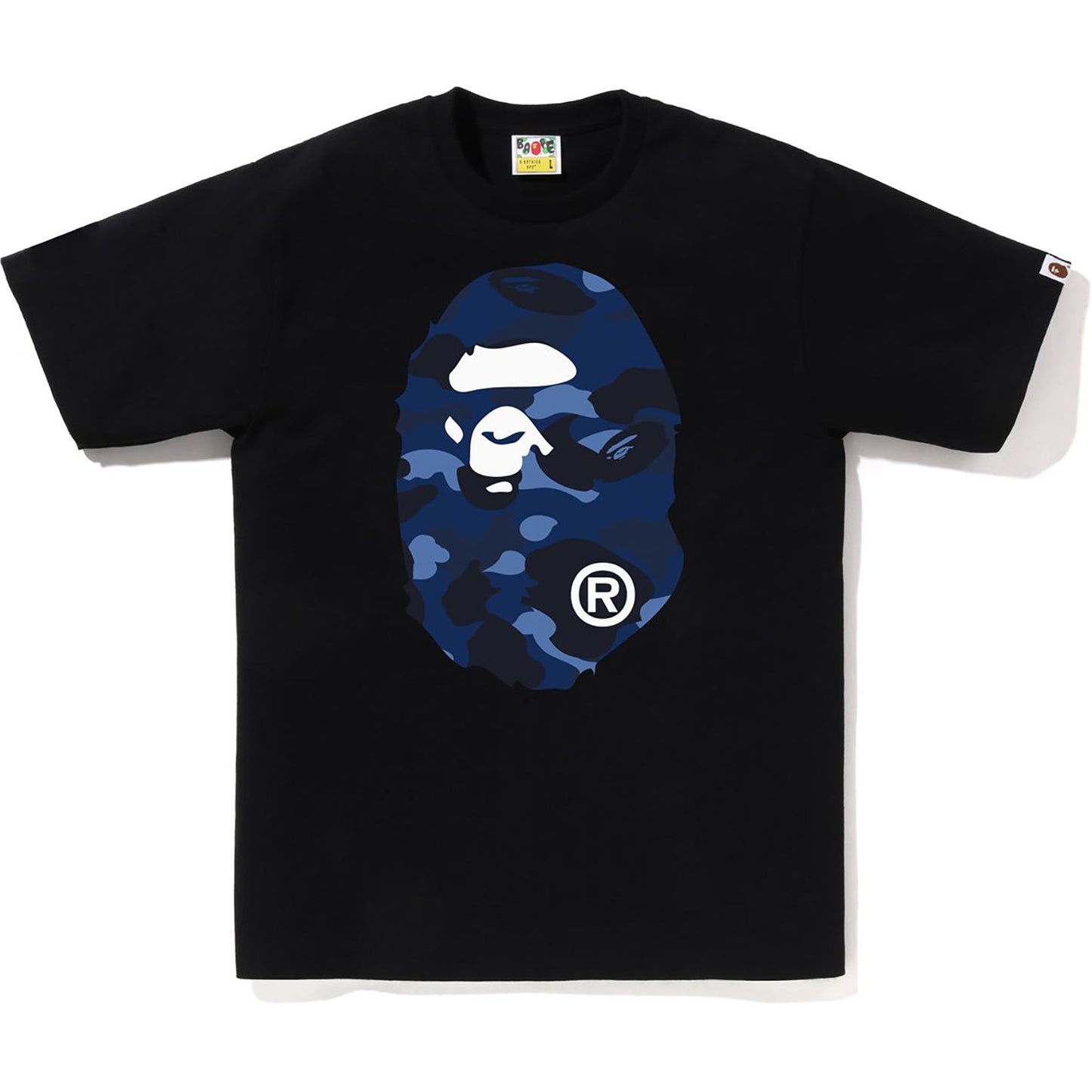 COLOR CAMO BIG APE HEAD TEE MENS