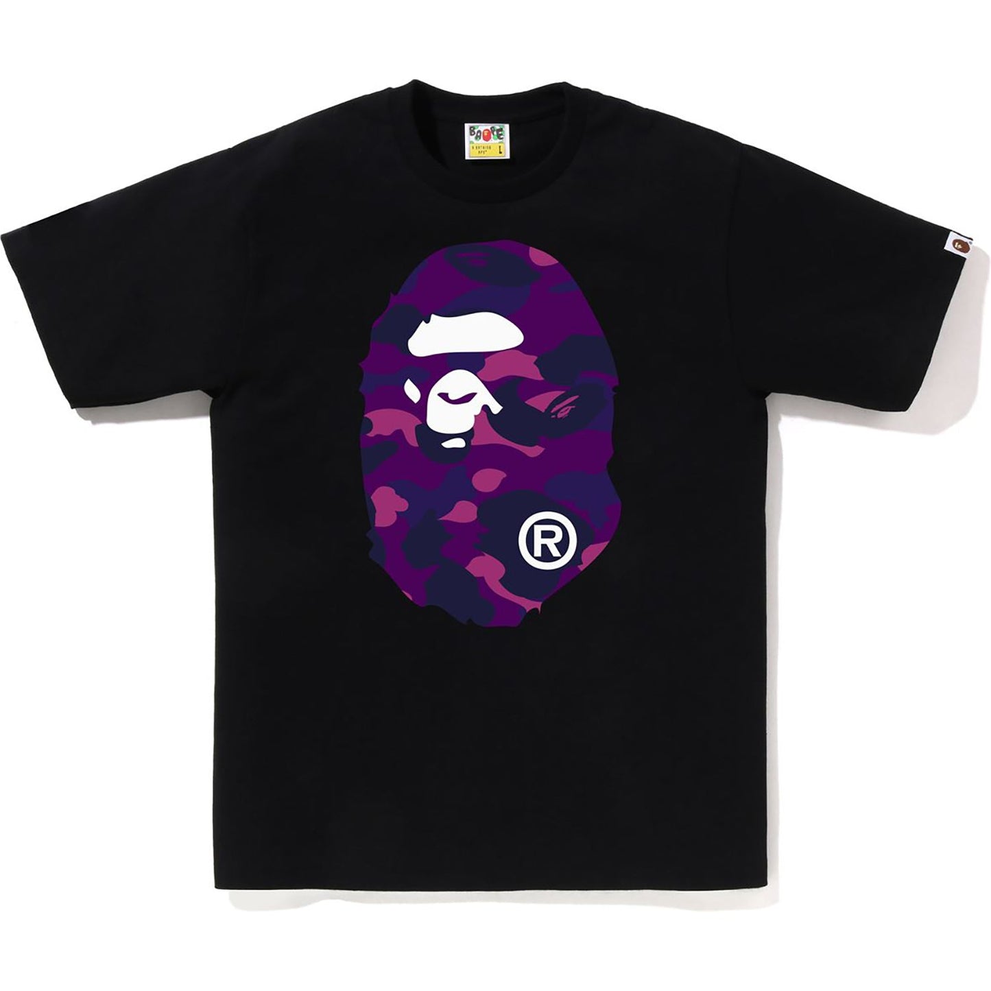 COLOR CAMO BIG APE HEAD TEE MENS