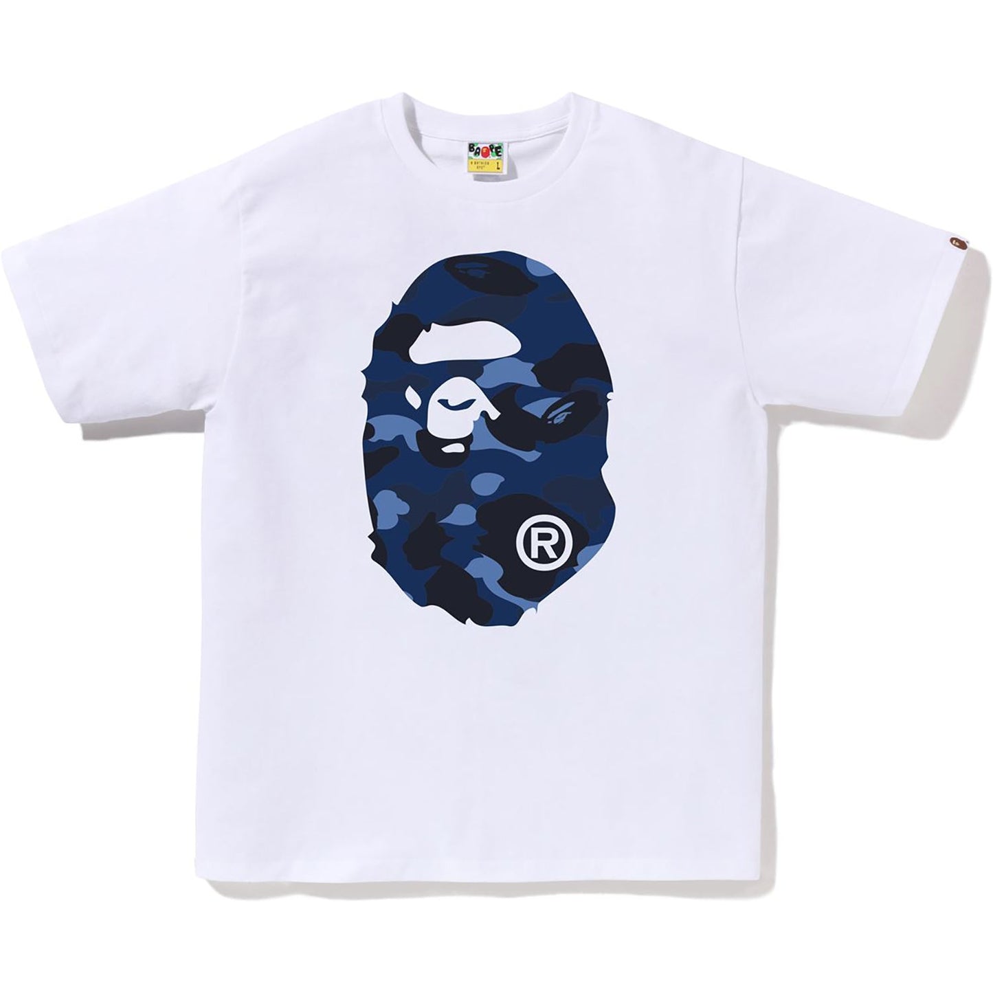 COLOR CAMO BIG APE HEAD TEE MENS