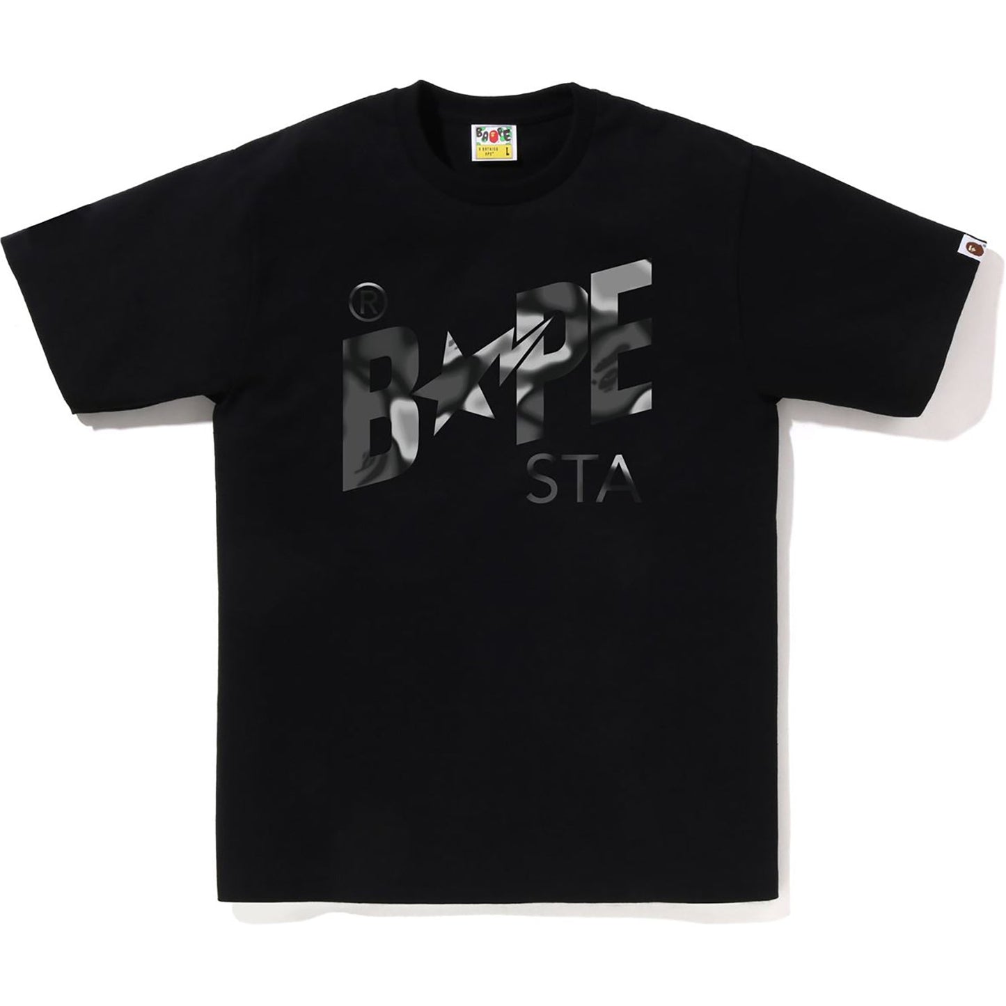 LIQUID CAMO BAPE STA LOGO TEE MENS