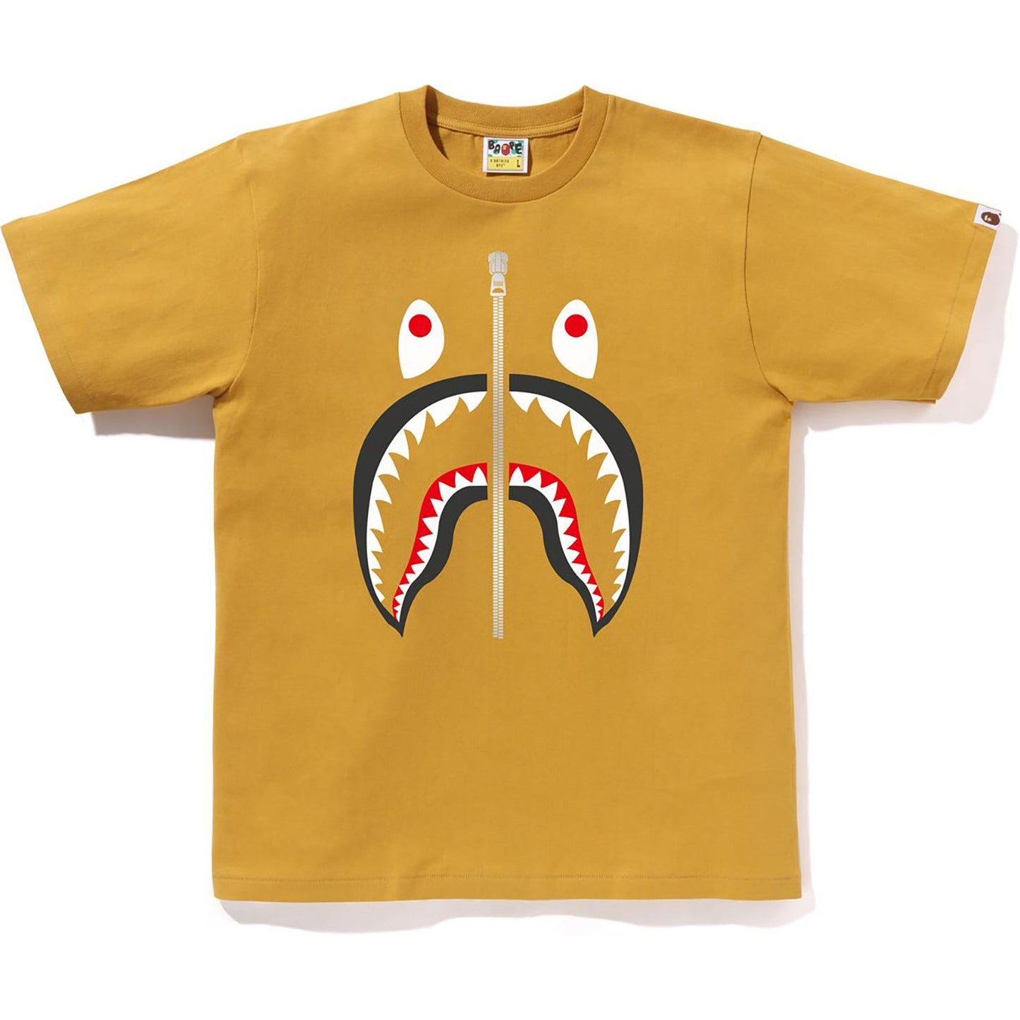 BAPE MENS SHARK HEAD T-SHIRT