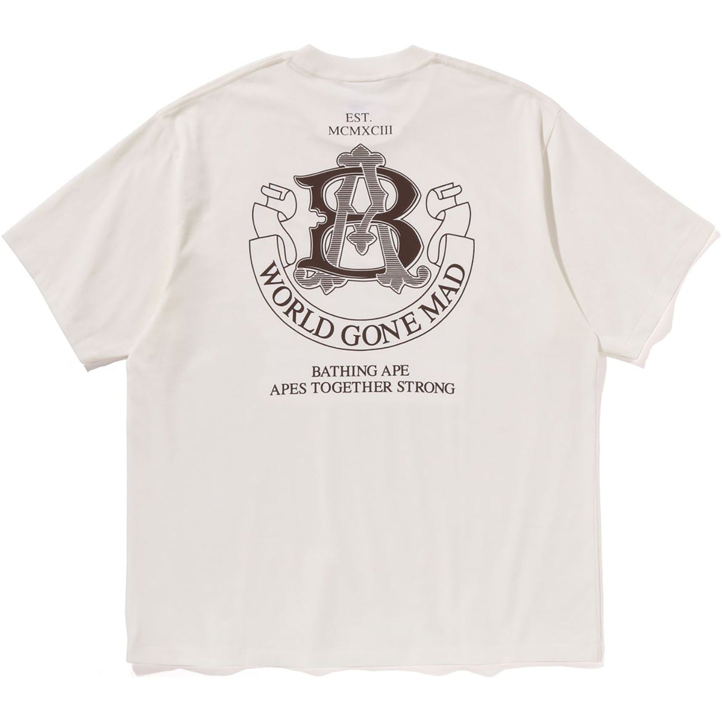 COLLEGE LOGO RELAXED FIT TEE MENS