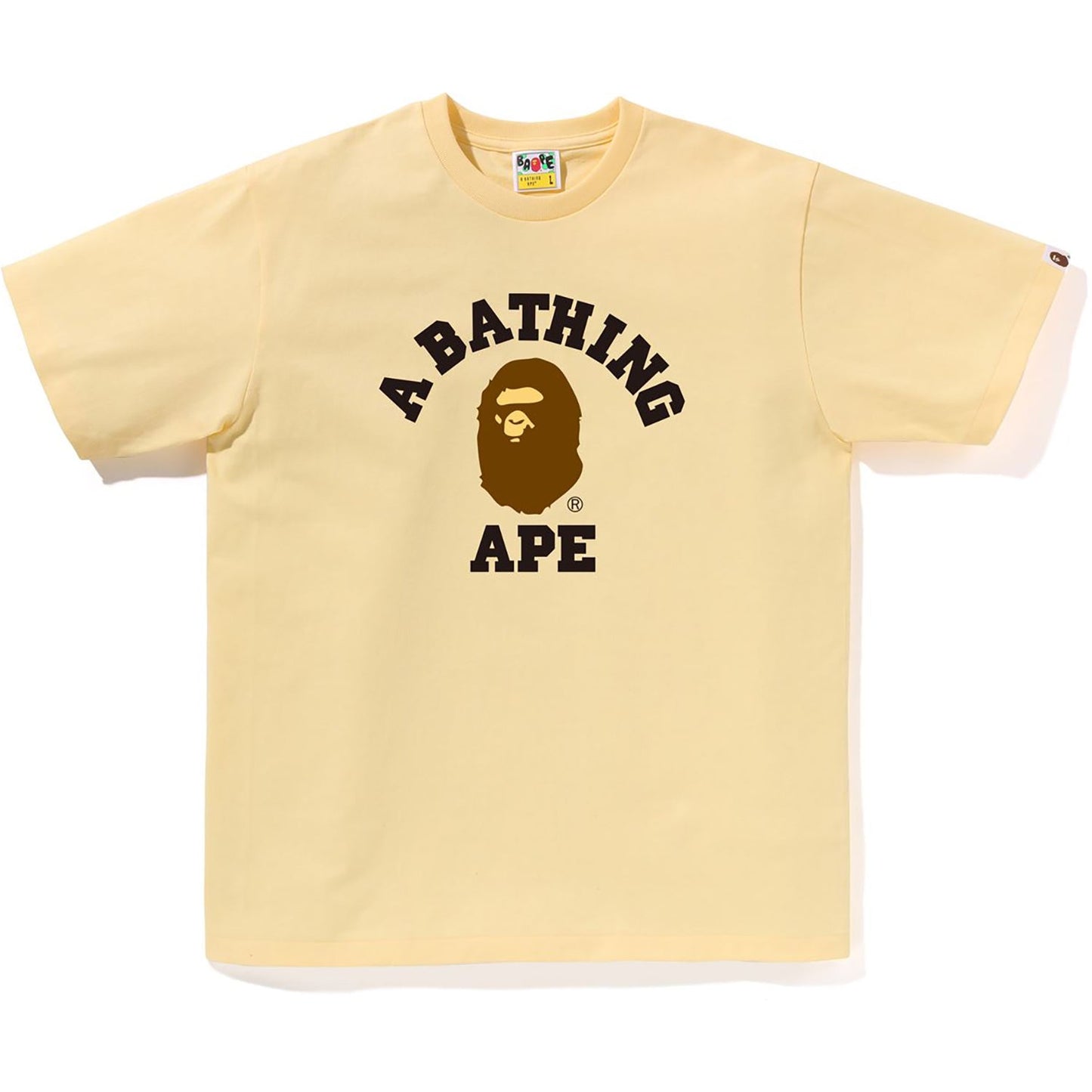 BAPE MENS COLLEGE TEE