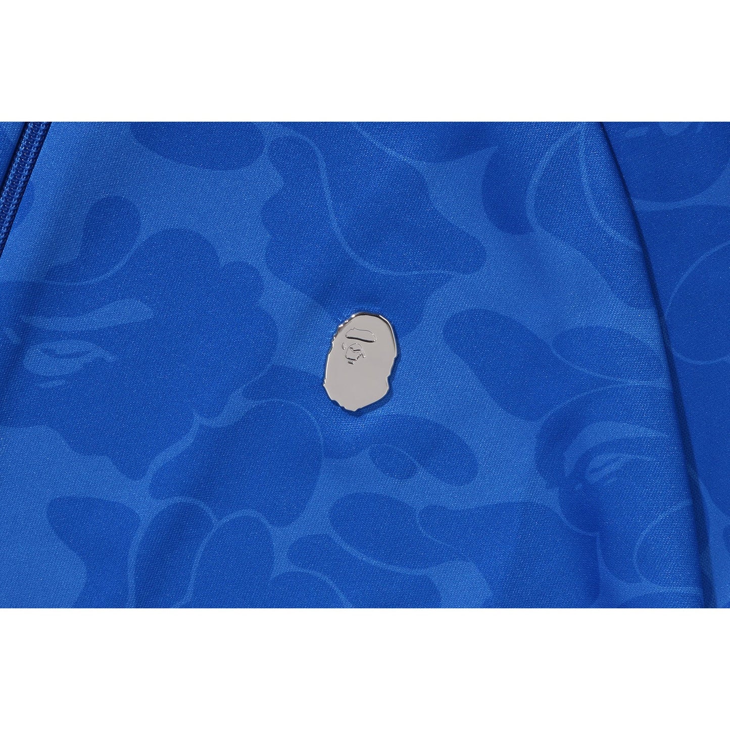 BAPE MENS SOLID CAMO RELAXED FIT SHARK FULL ZIP HOODIE JACKET