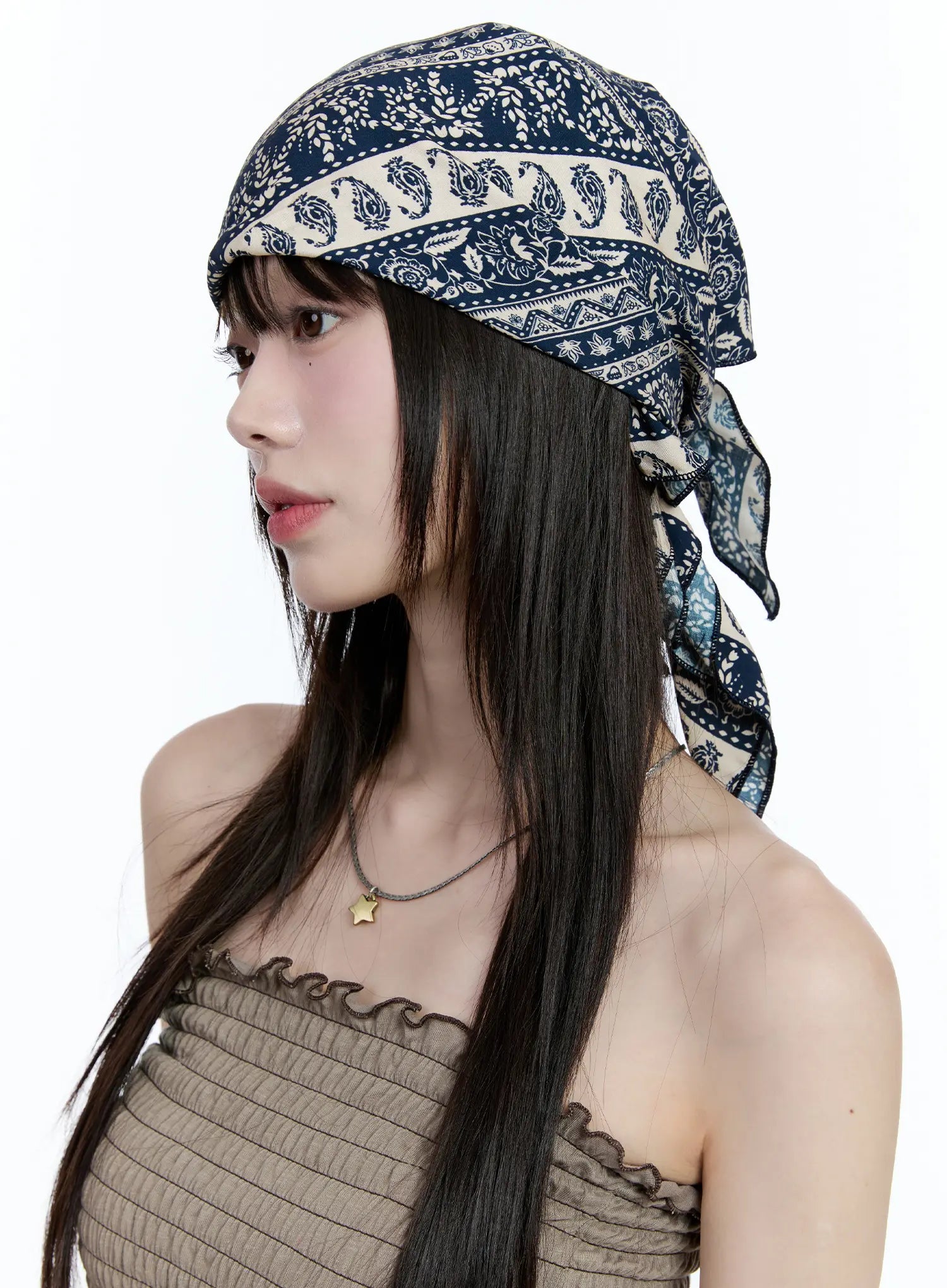 Bohemian Paisley Head Scarf CG507