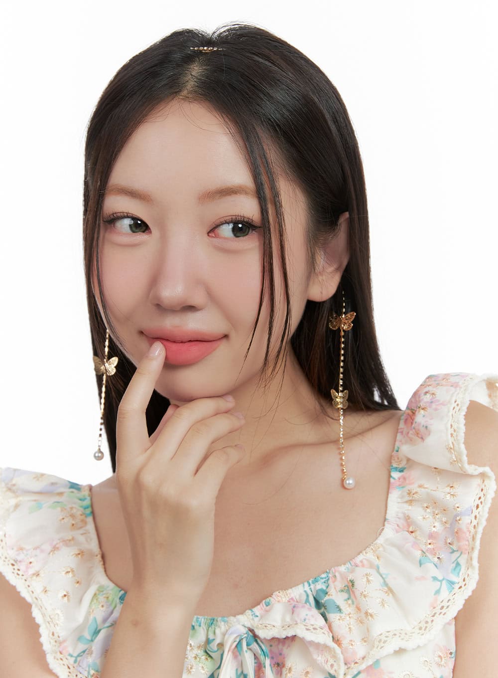 Beaded Pearl Brass Headband OG406