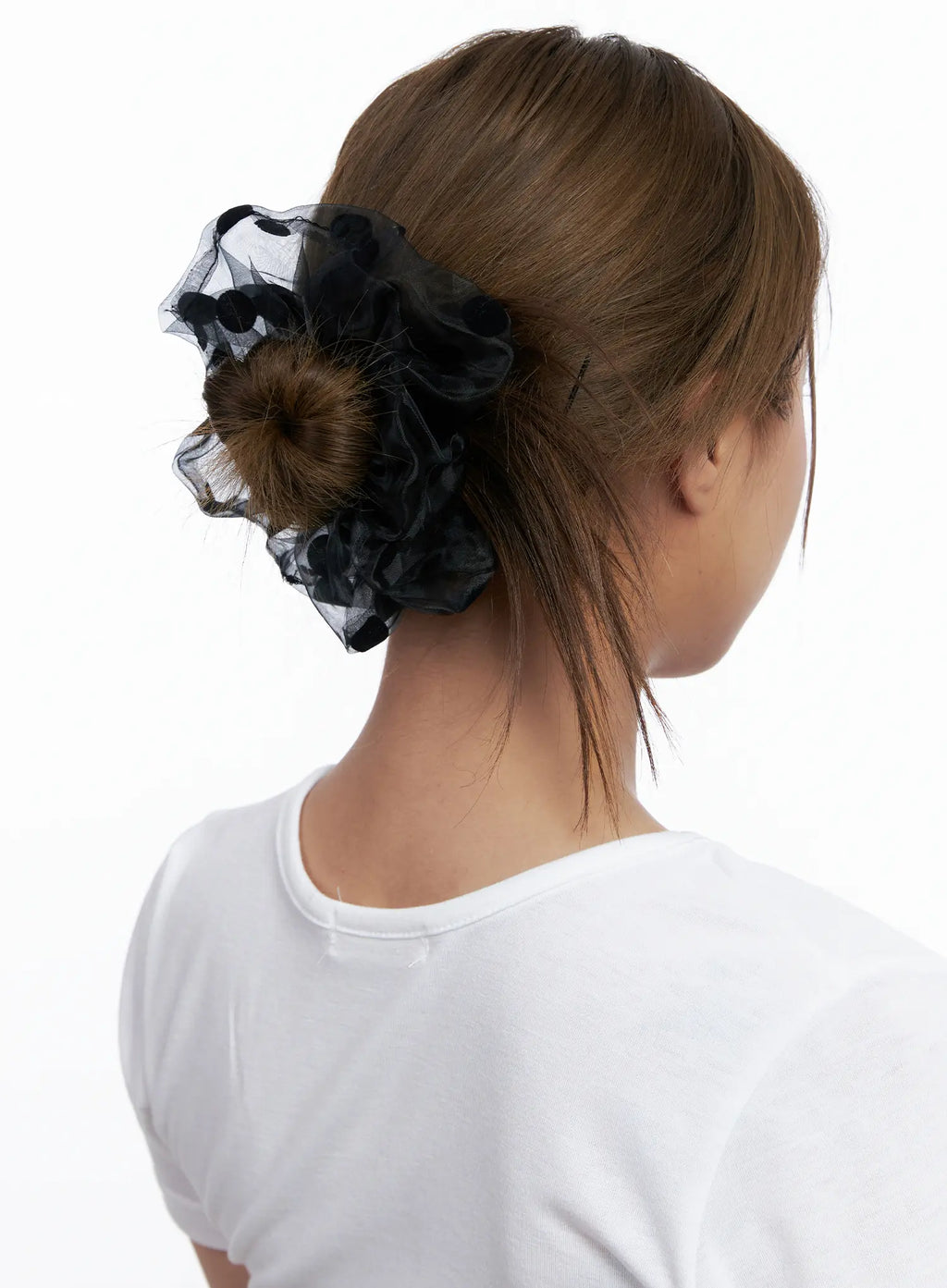 Chic Polka-Dot Scrunchie CL514