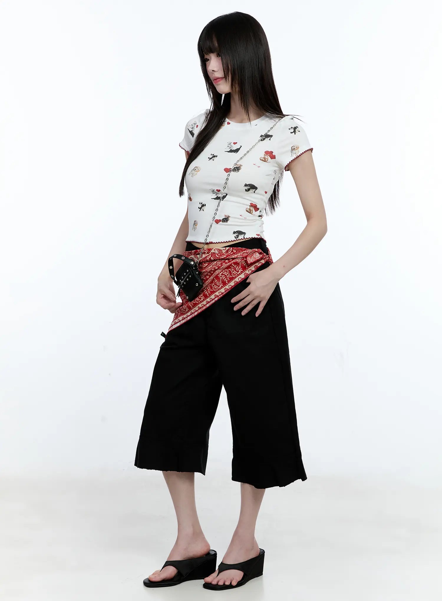 Bohemian Paisley Head Scarf CG507