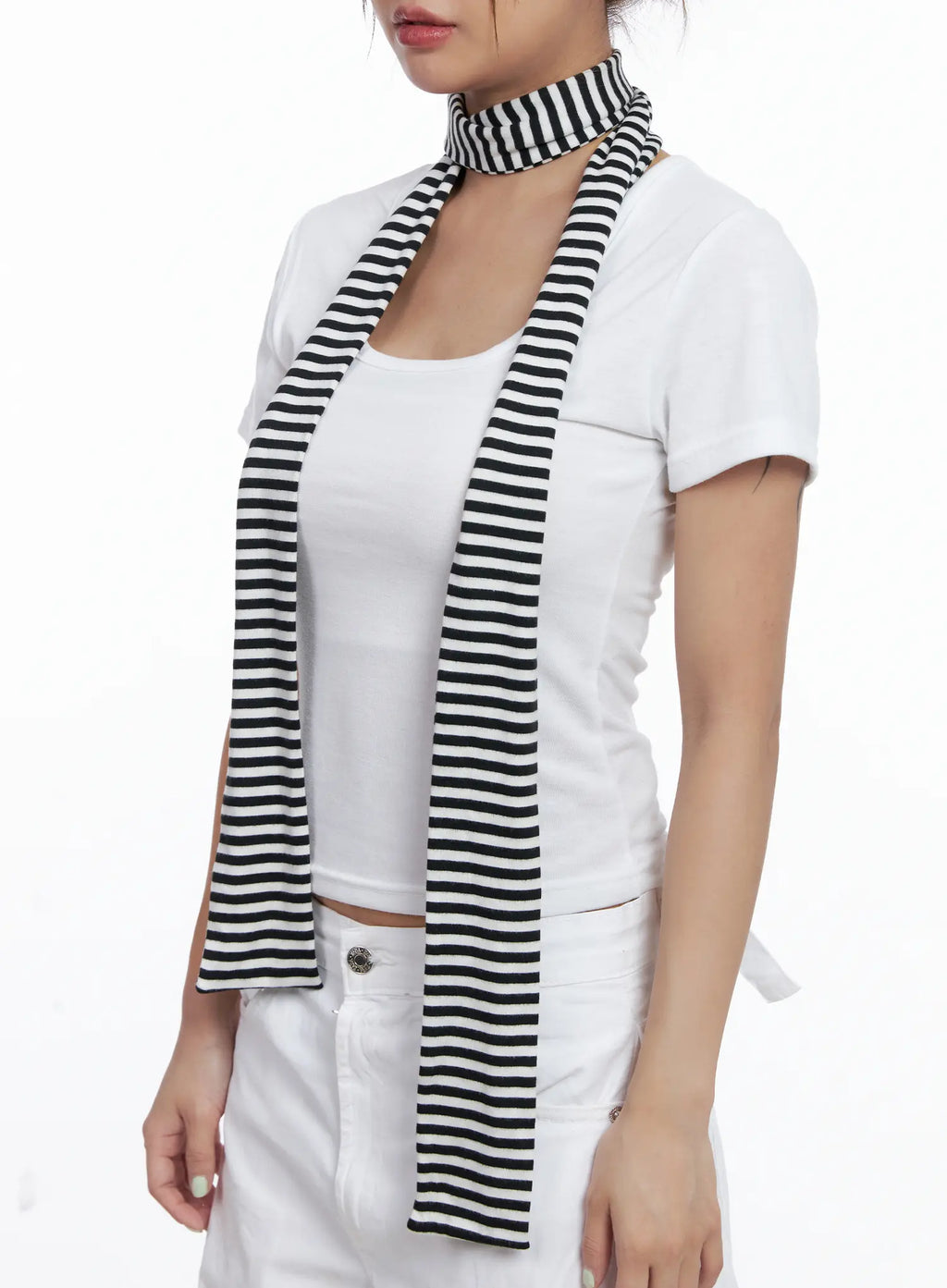 Classic Striped Scarf CL514