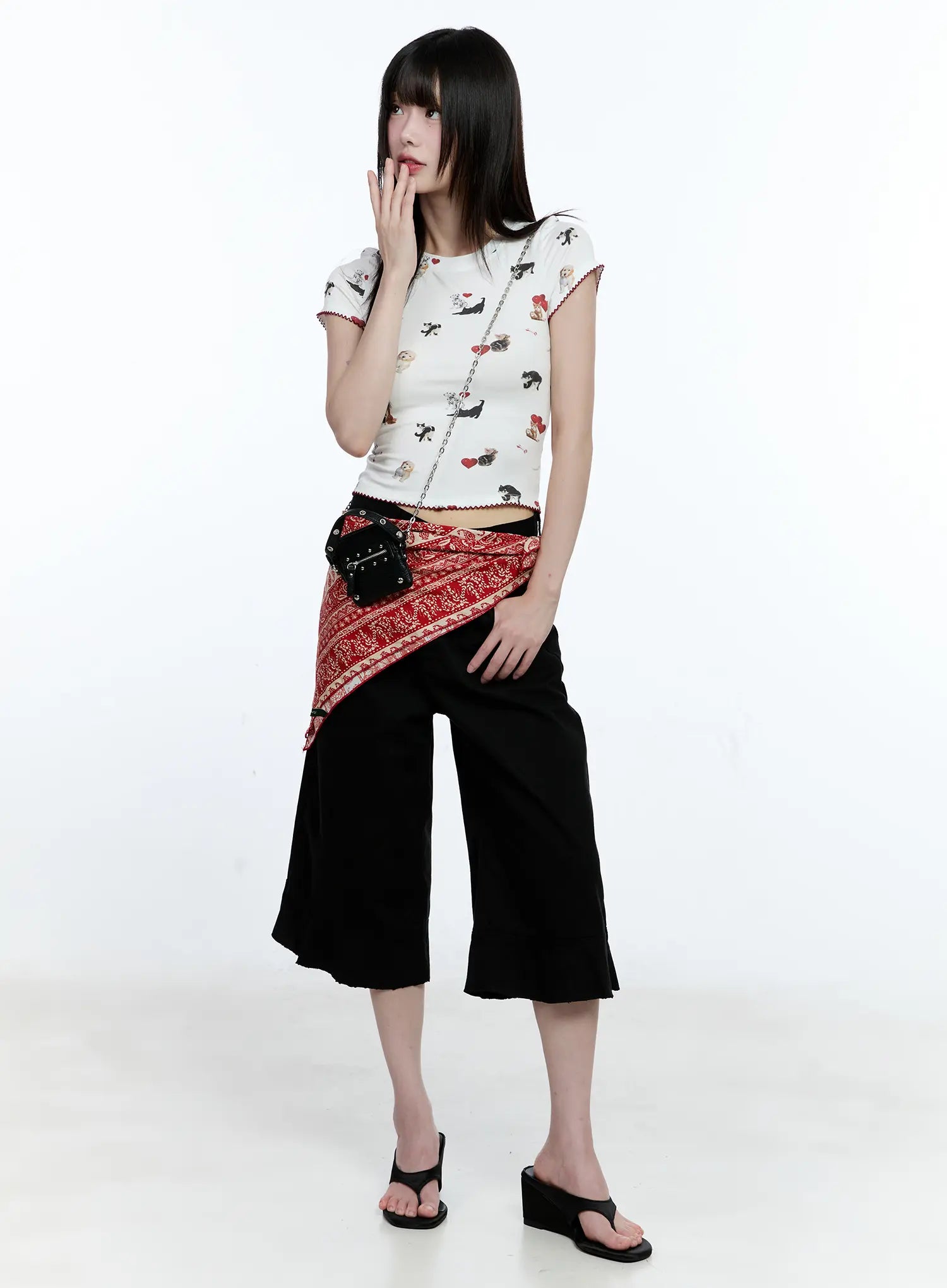 Bohemian Paisley Head Scarf CG507