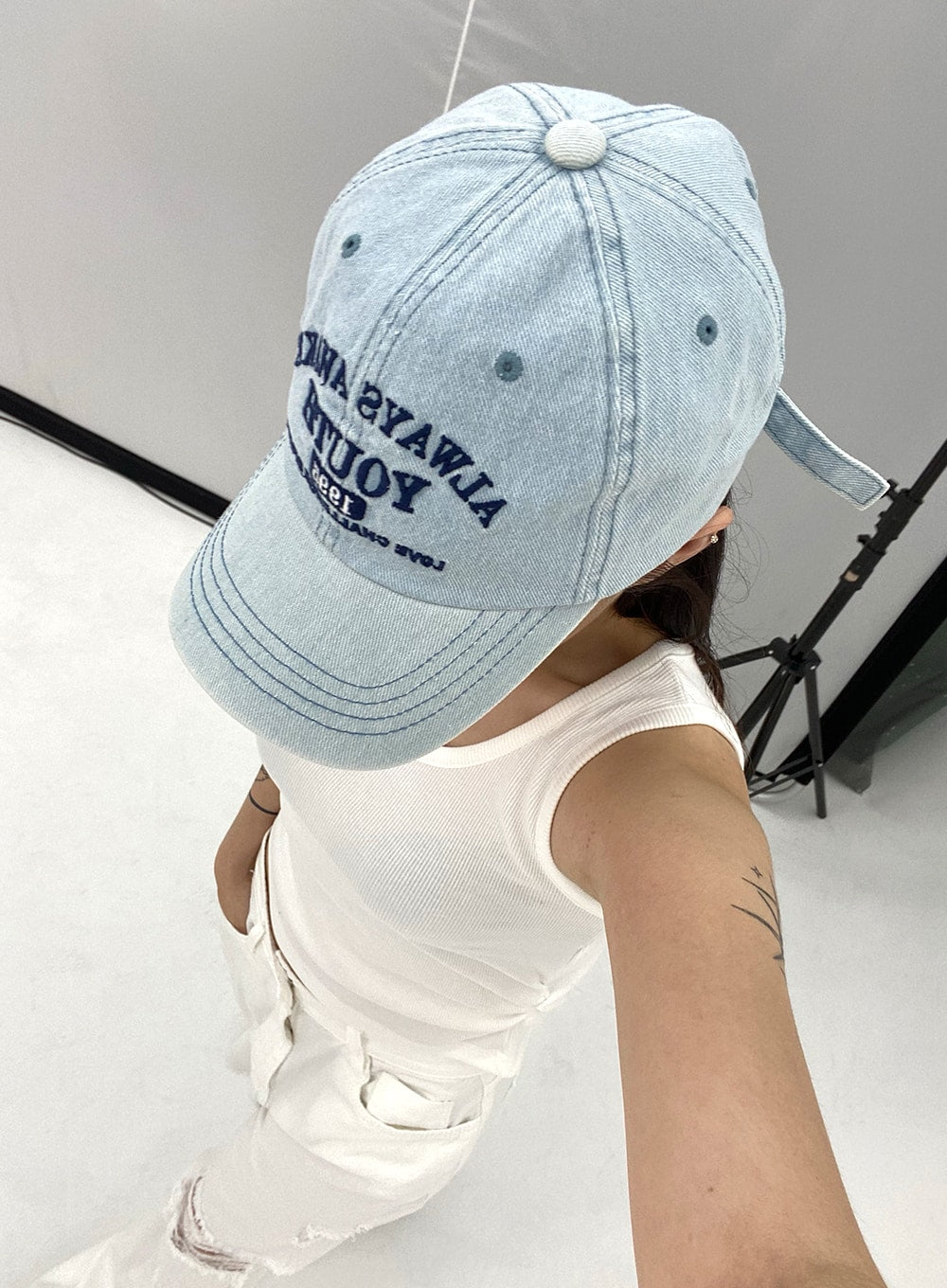 Denim Baseball Cap CL331