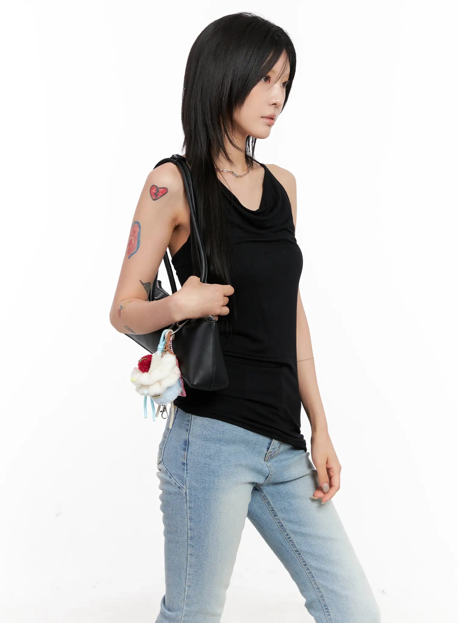 Cherry Puff Keychain CL528