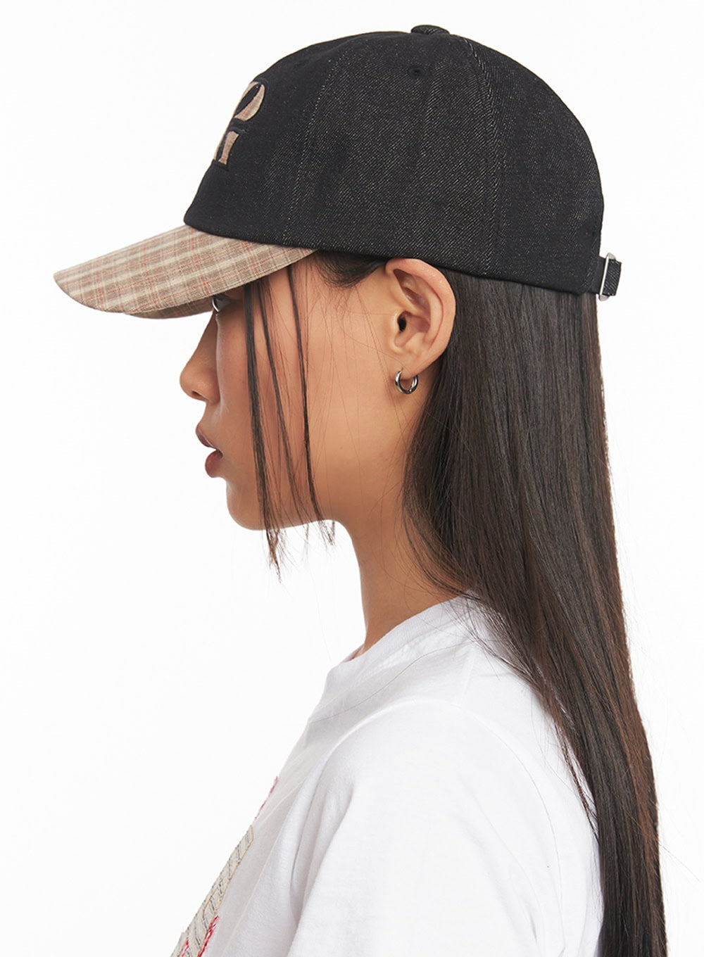 Chic Plaid Cap IA507