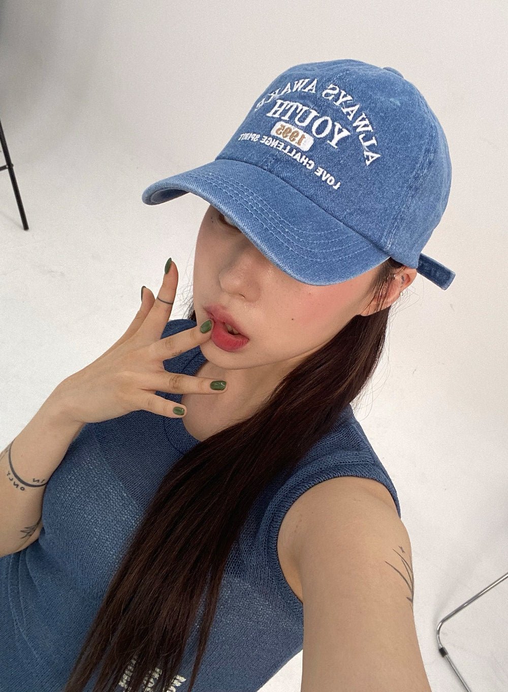 Denim Baseball Cap CL331