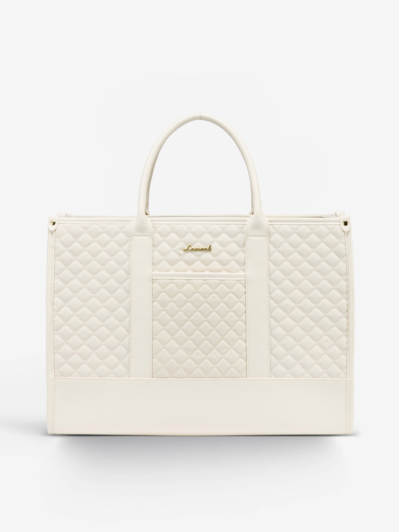 2 Pcs Quilted Laptop Tote Bag, 15.6 17