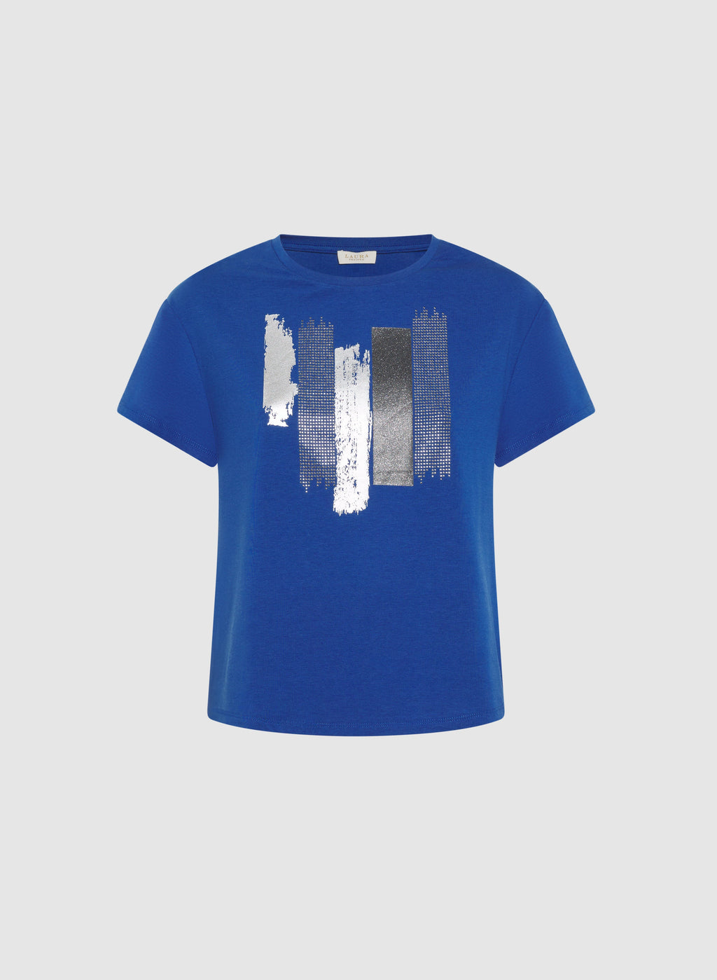 Brushstroke Print T-Shirt