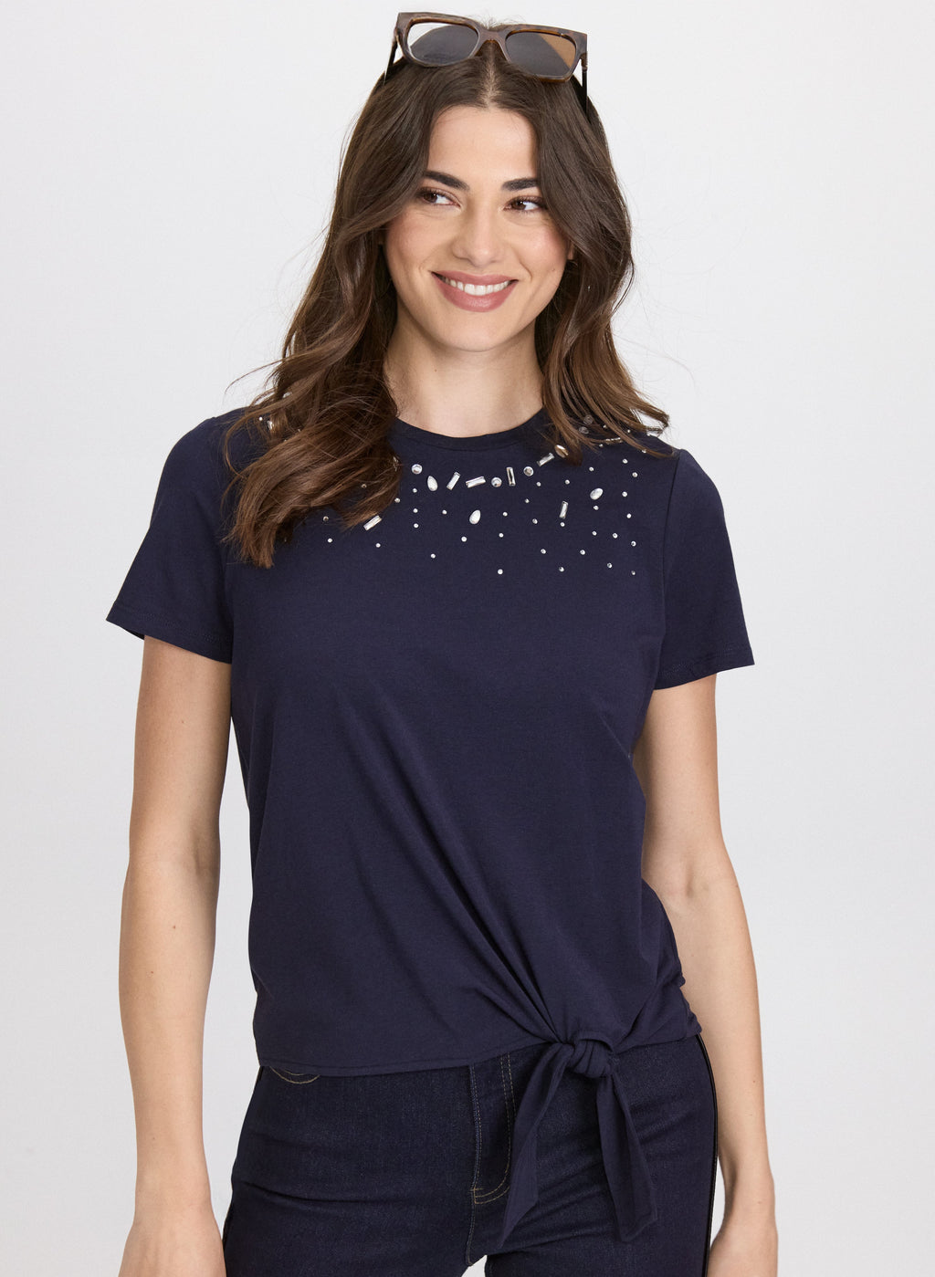 Crystal Trim T-Shirt