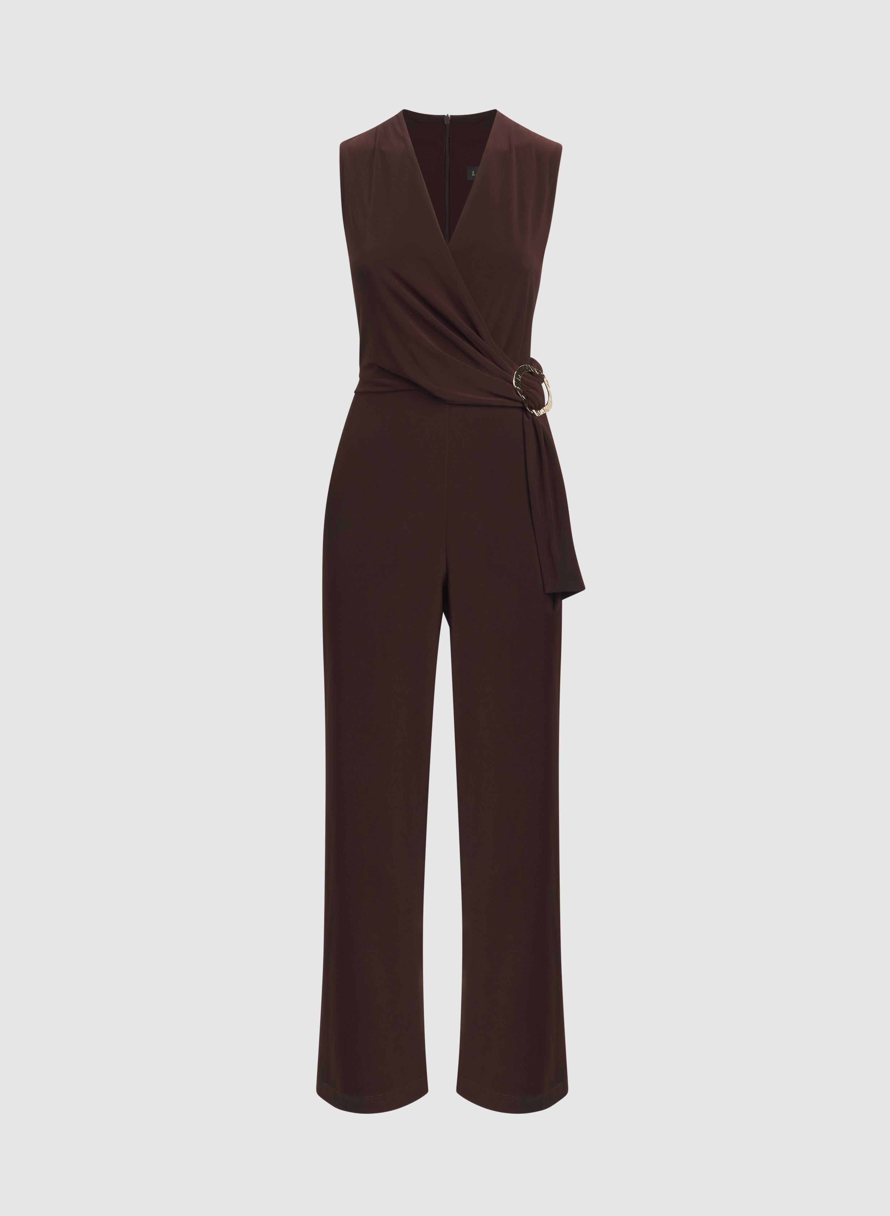 Cross-Over Bodice Jumpsuit