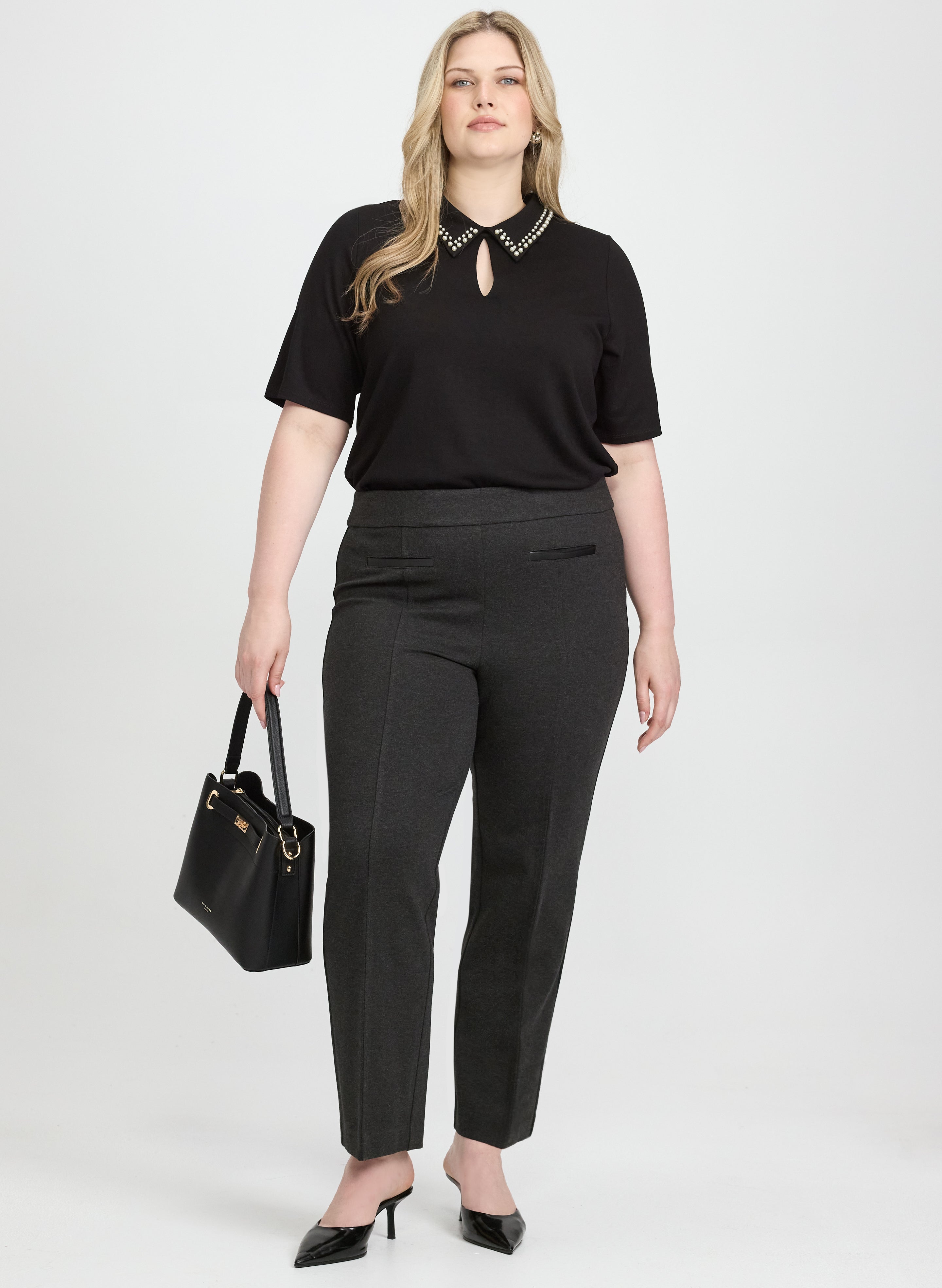 Ava Straight-Leg Pants