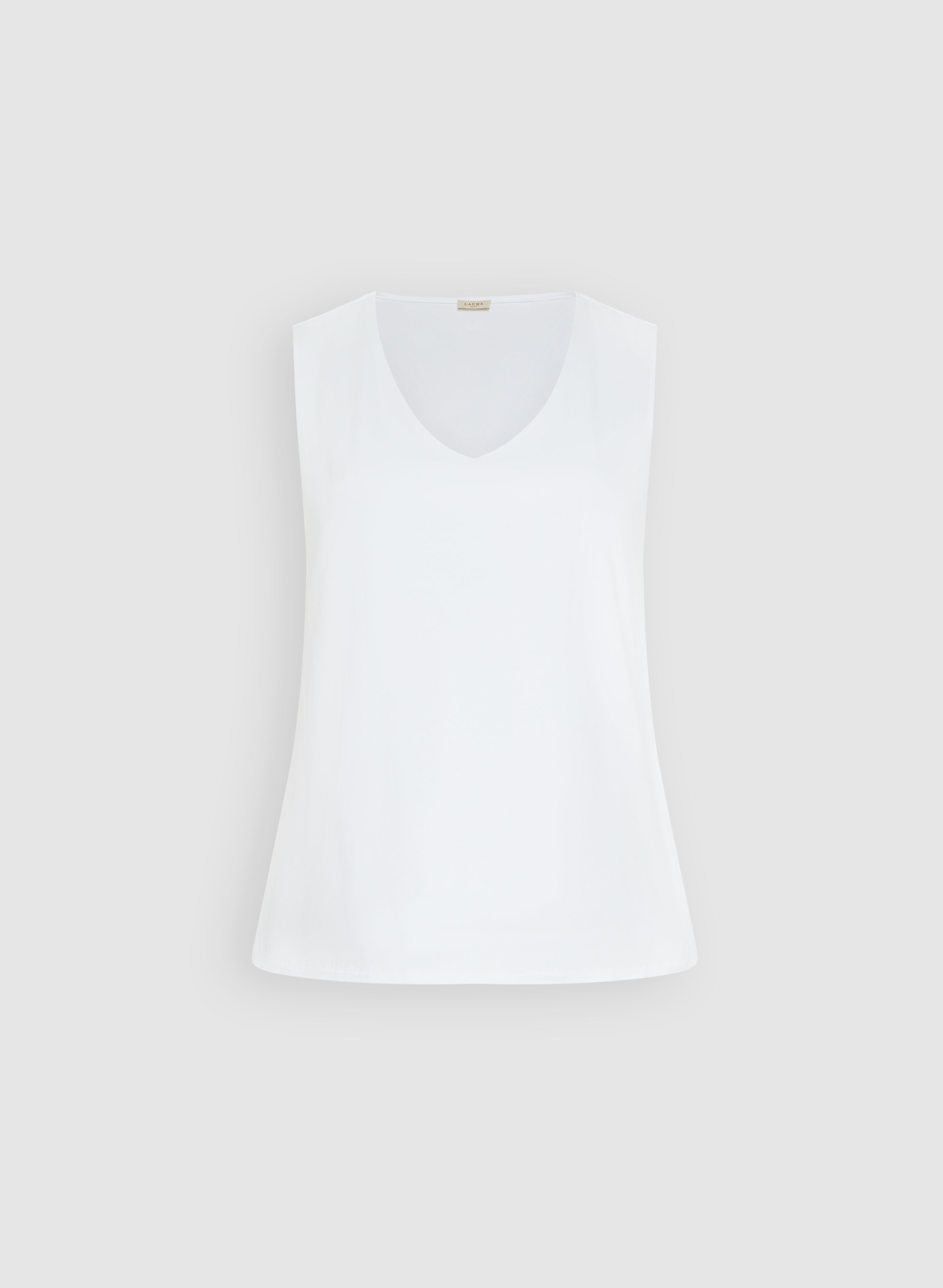 Cotton-Blend Tank Top