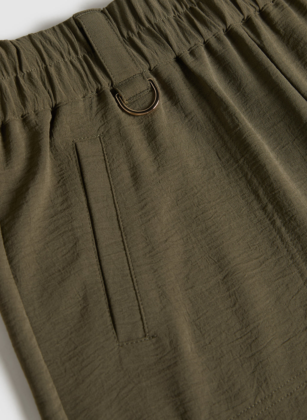 Crinkle Crepe Culottes