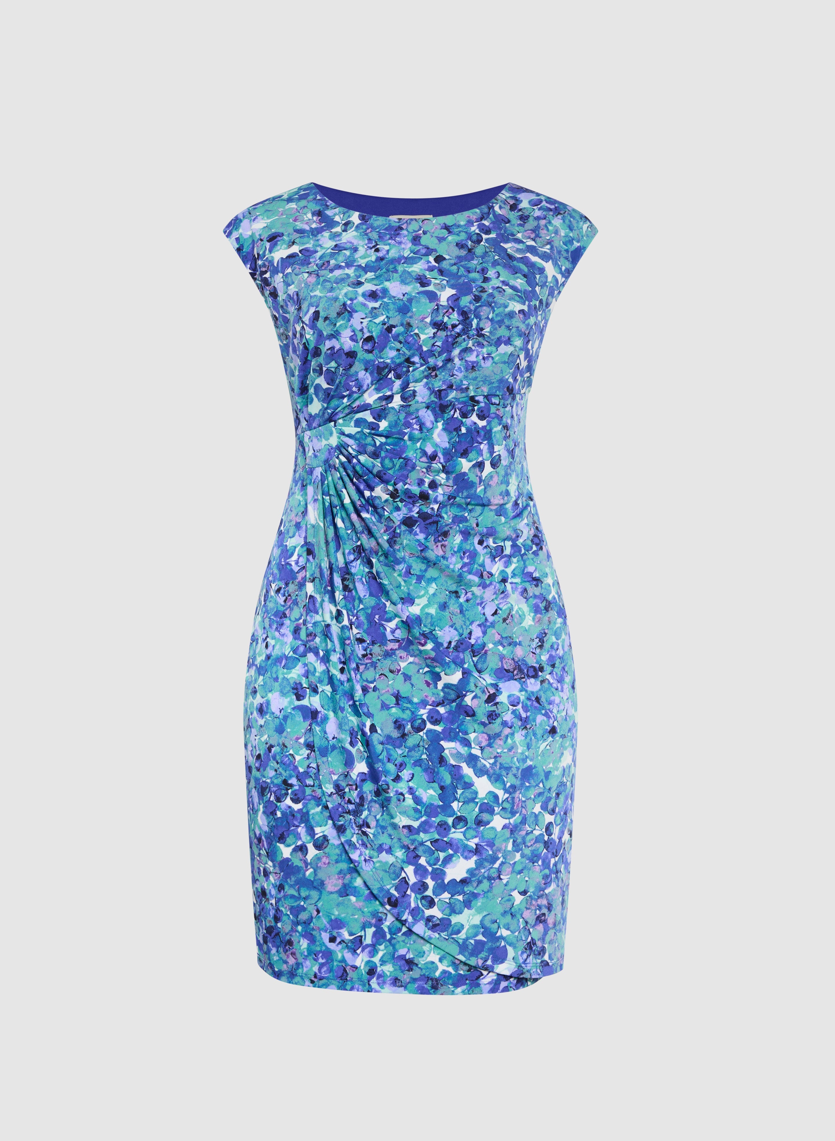 Abstract Dot Print Dress