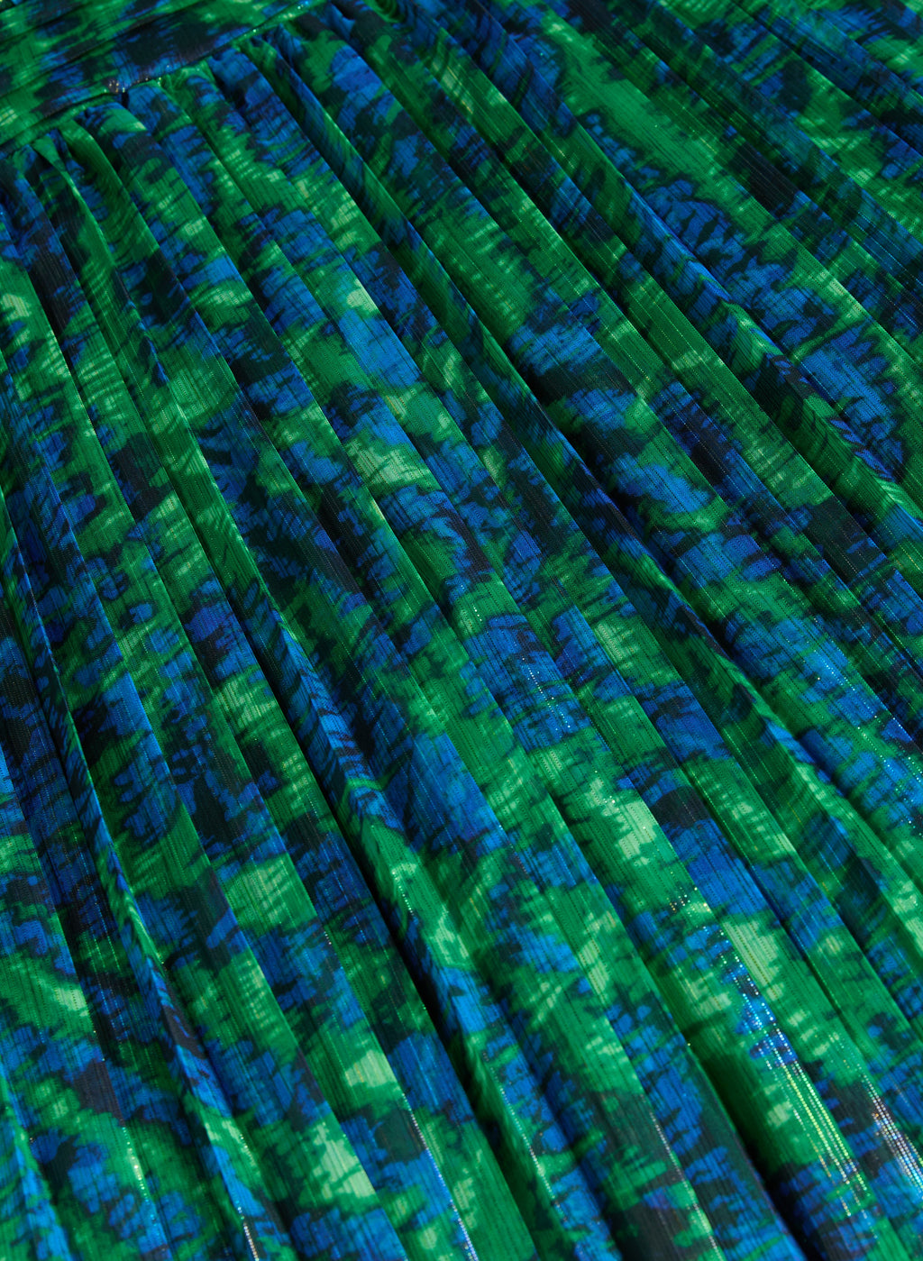 Chiffon Abstract Print Dress